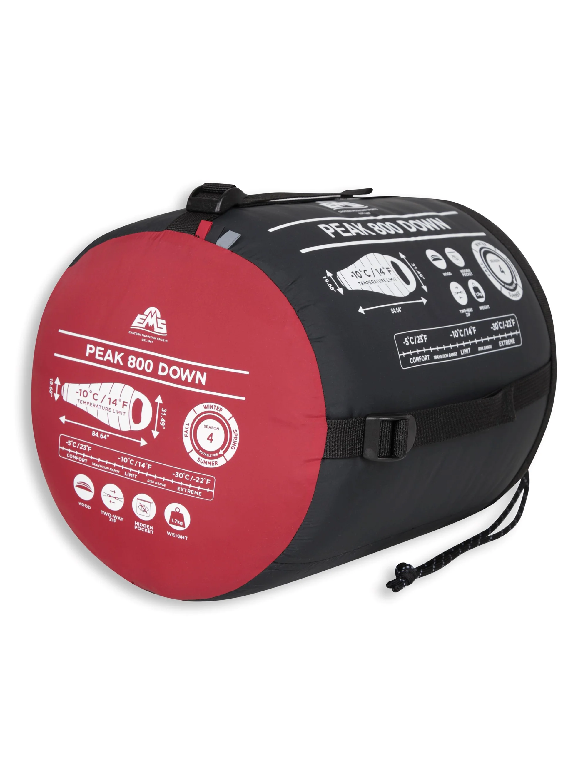 EMS Peak 800 Down Sleeping Bag - Image 9