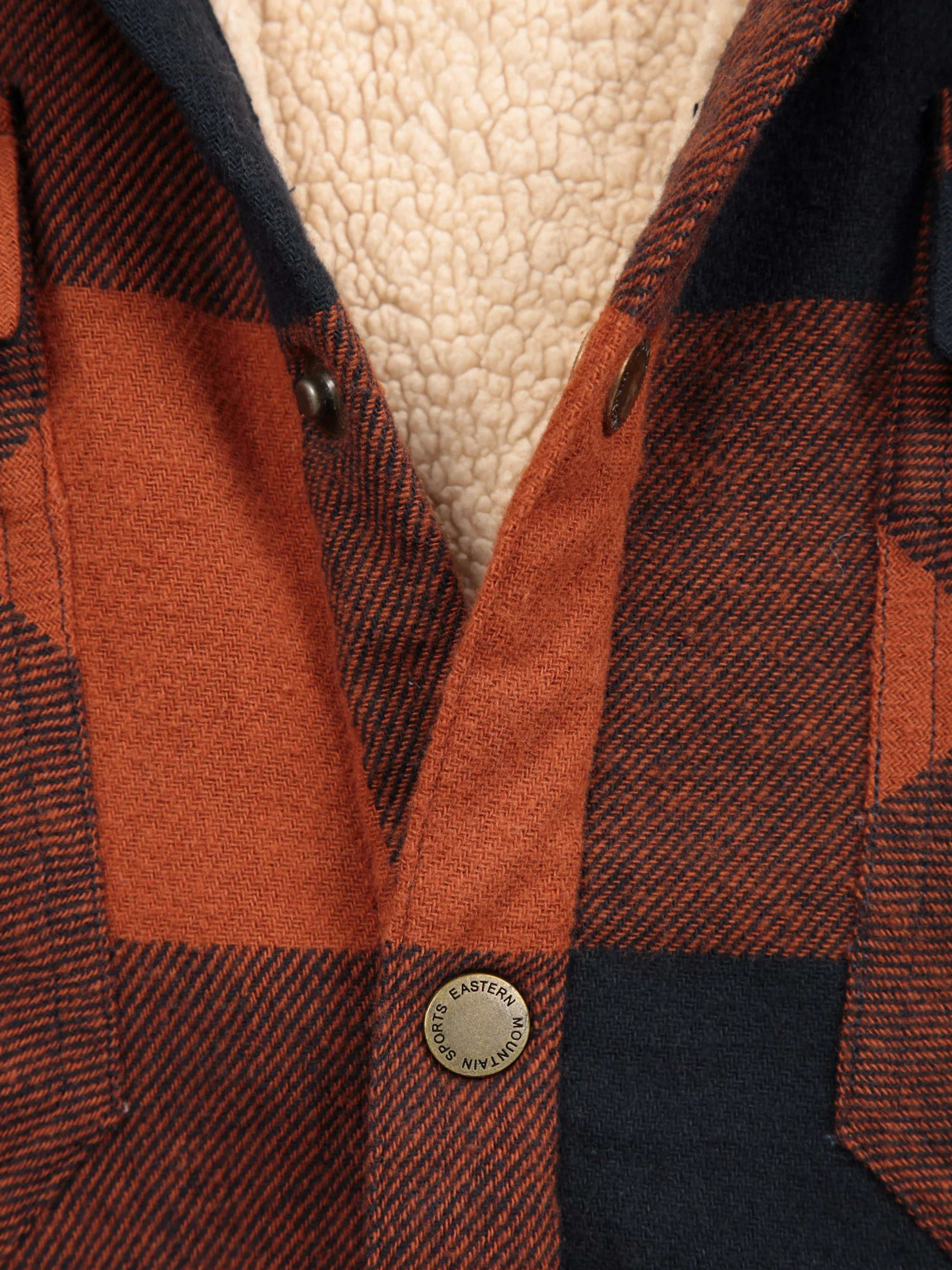 EMS Pinn Mens Borg Lined Flannel Shirt - Image 16