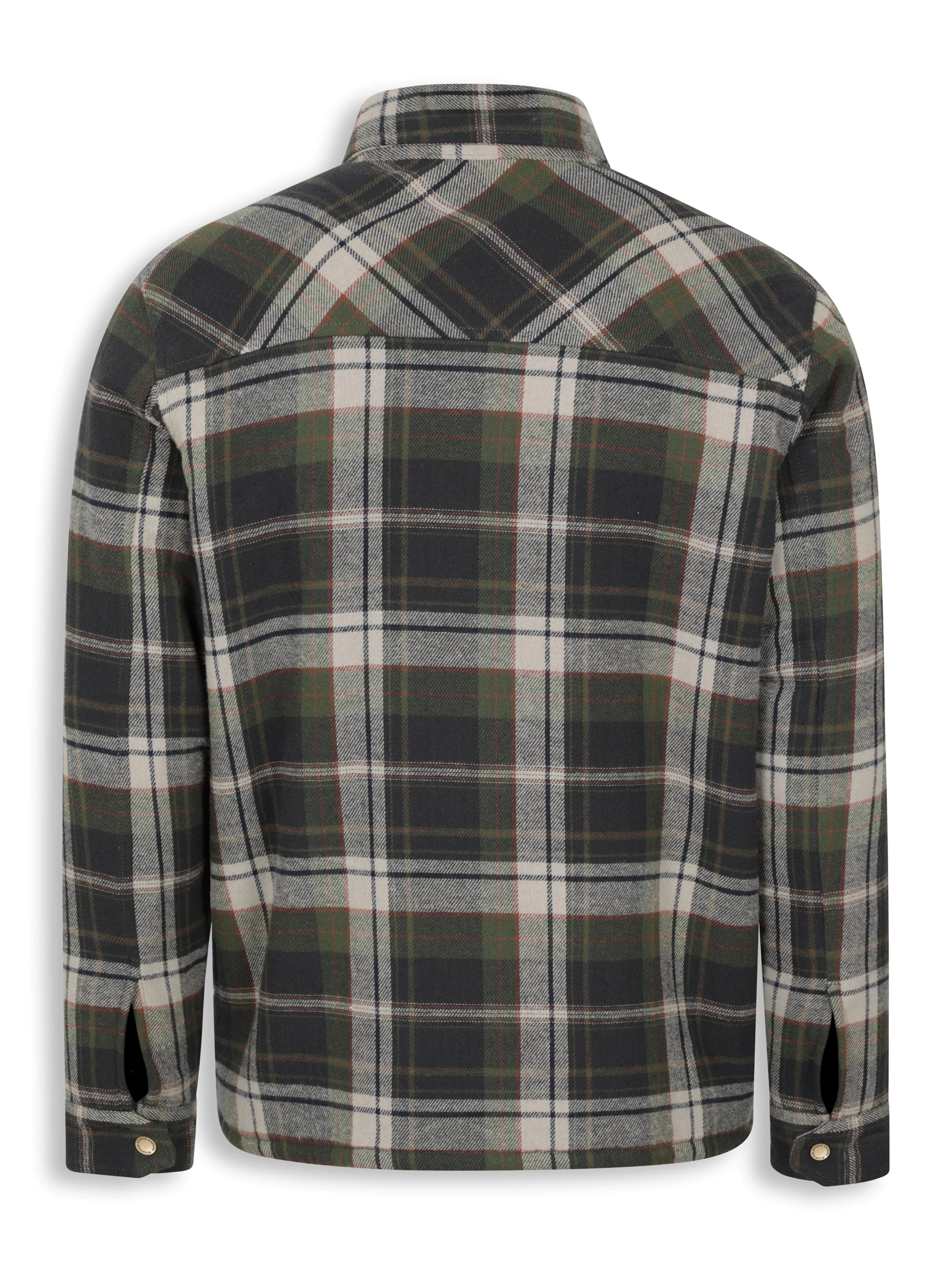 EMS Pinn Mens Borg Lined Flannel Shirt - Image 6