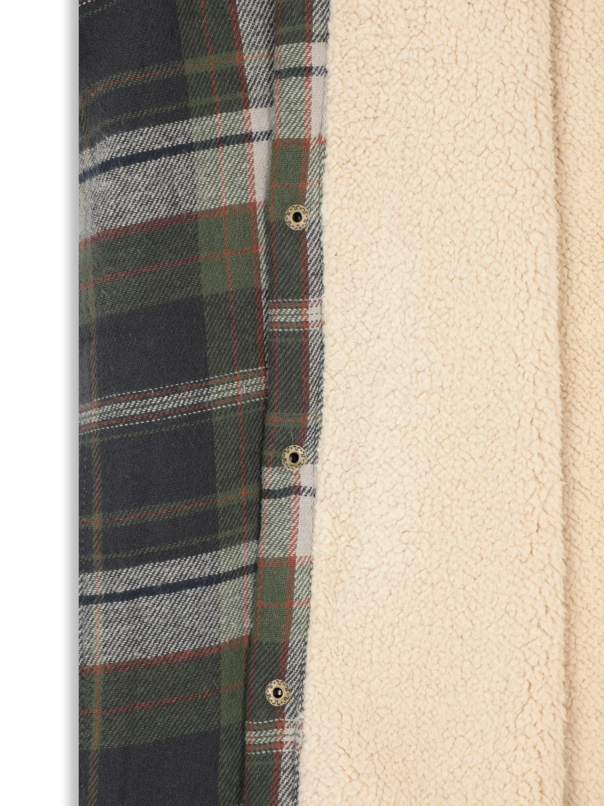 EMS Pinn Mens Borg Lined Flannel Shirt - Image 9