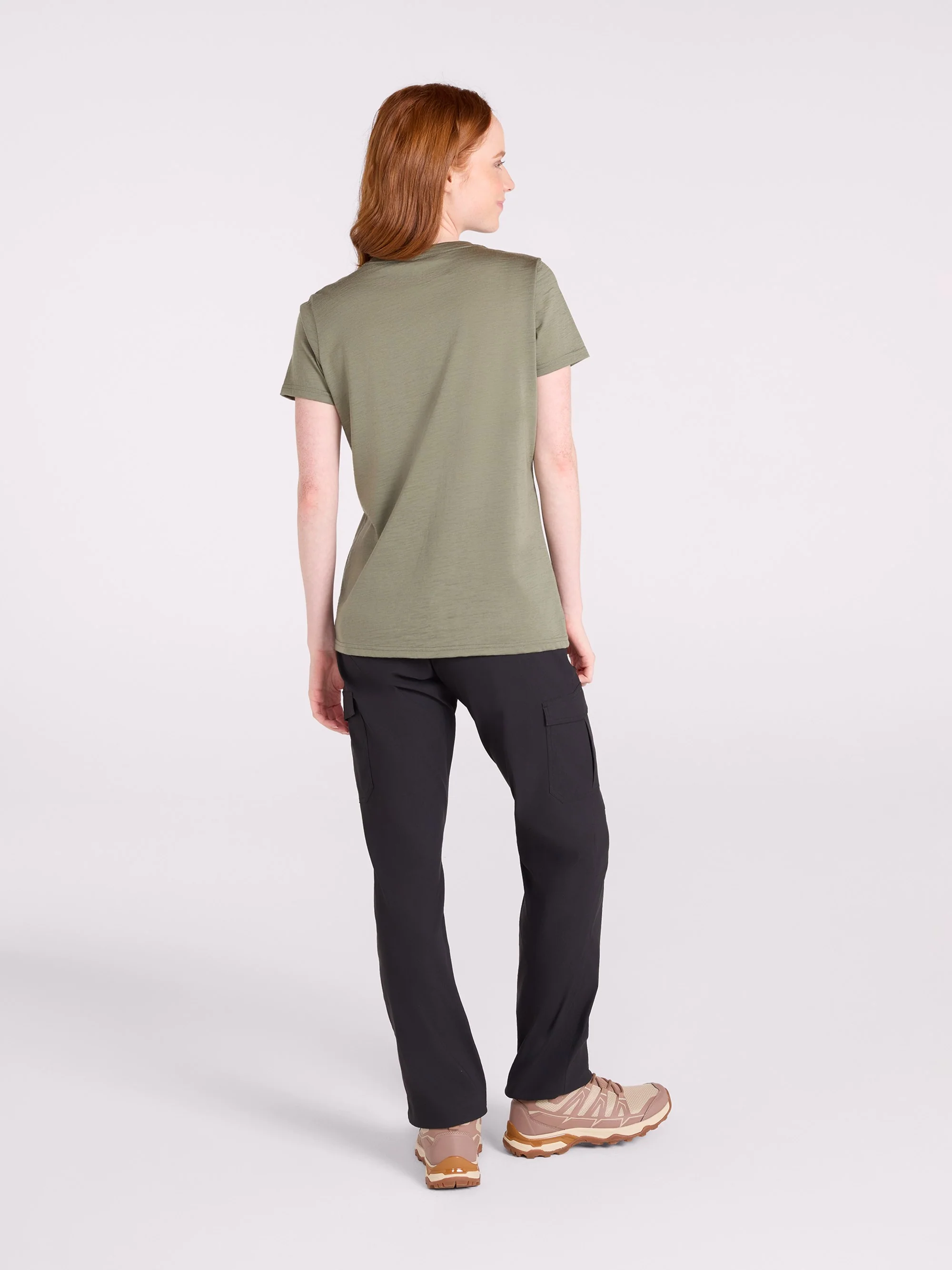EMS Quest Womens Printed Thermal Short Sleeve Top - Image 5