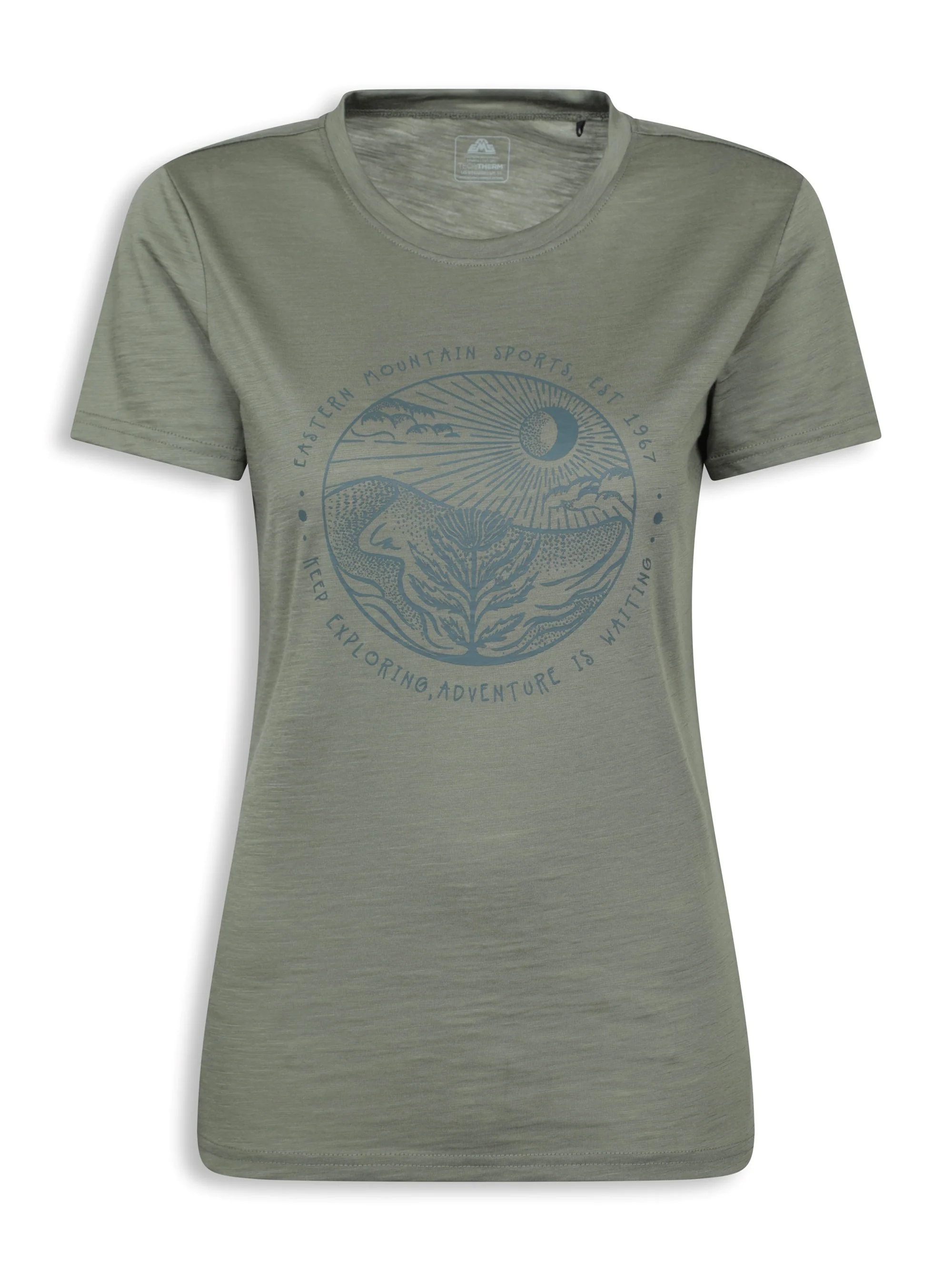 EMS Quest Womens Printed Thermal Short Sleeve Top - Image 6