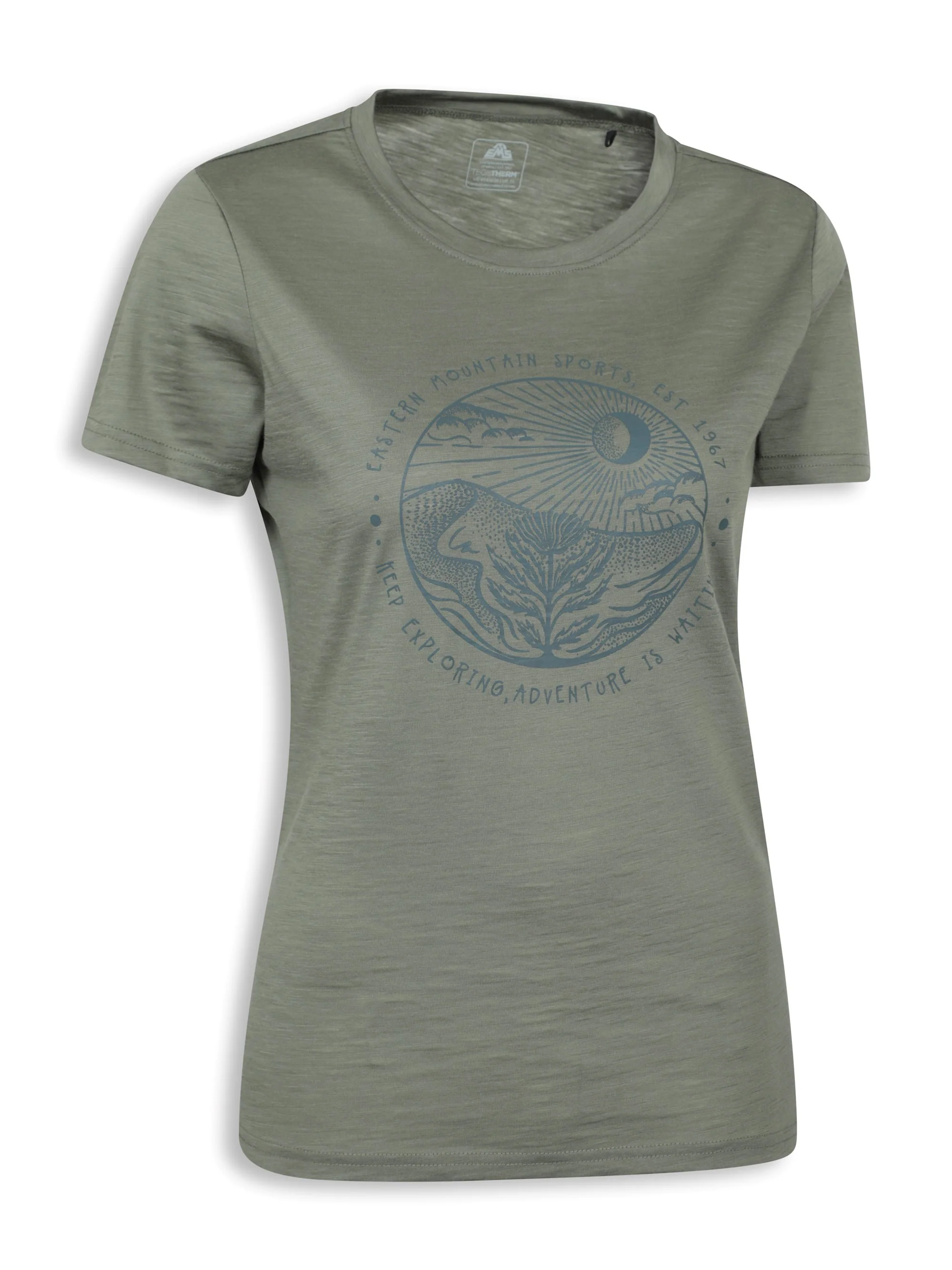 EMS Quest Womens Printed Thermal Short Sleeve Top - Image 7