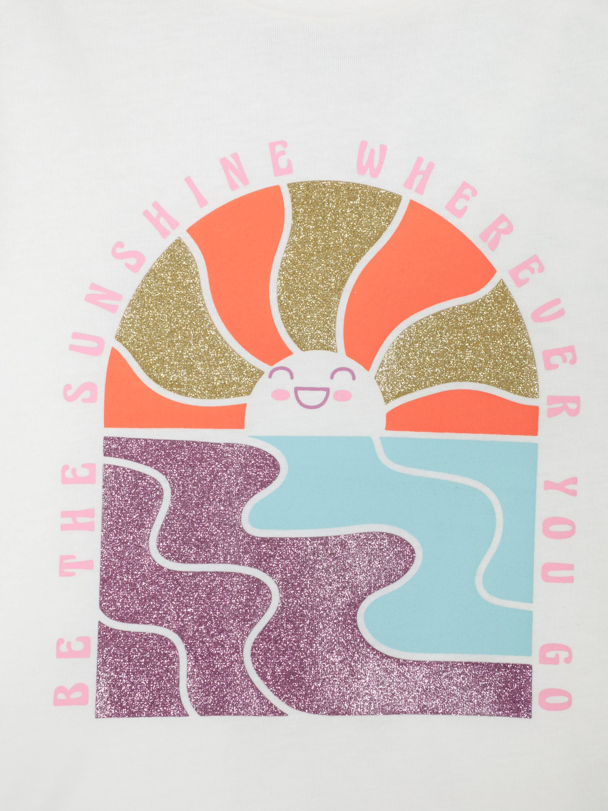 EMS Sequin Sunrise Kids Short Sleeve Tee - Image 4