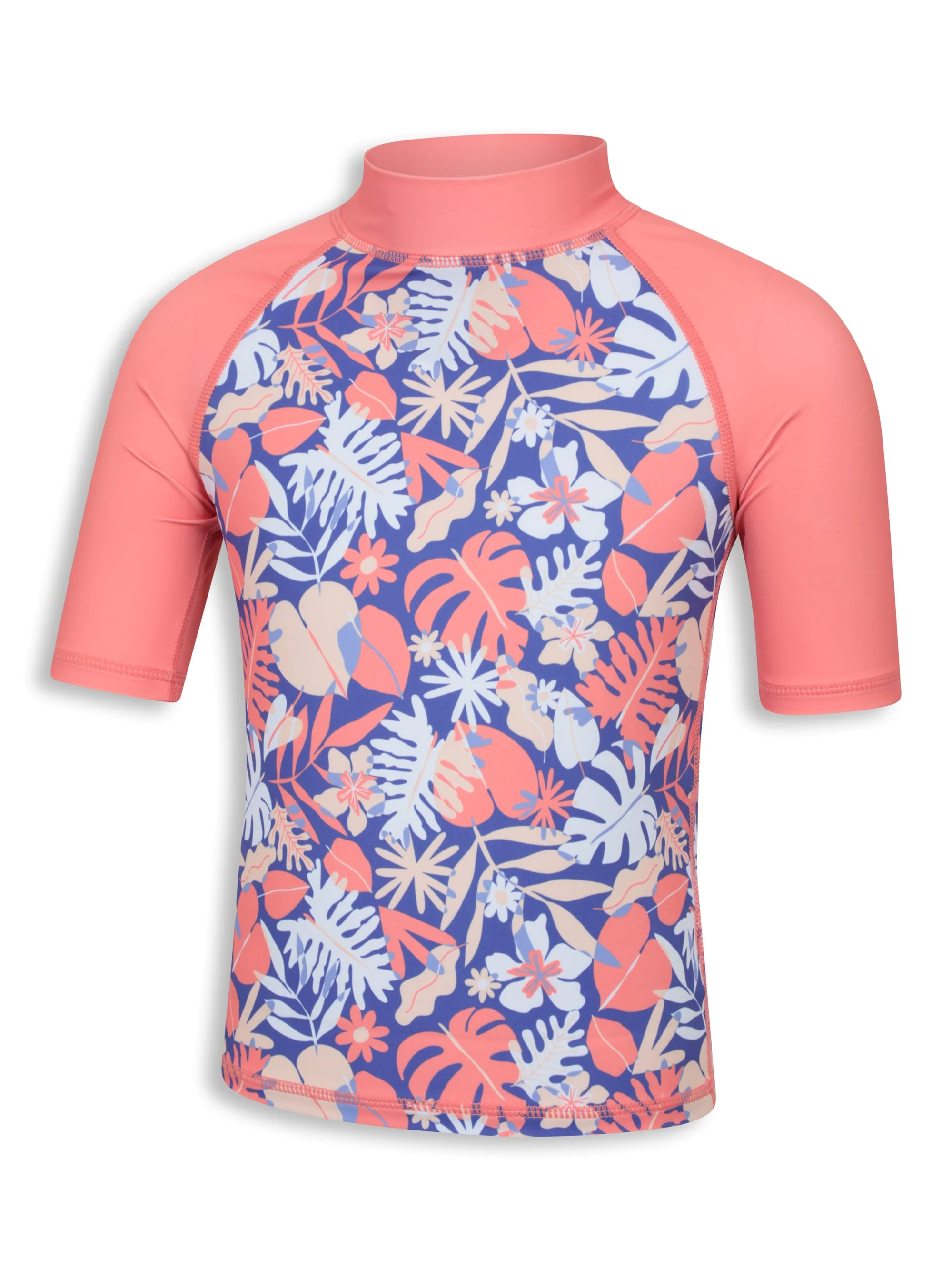 EMS Short Sleeve Kids Printed Rash Vest - Image 4