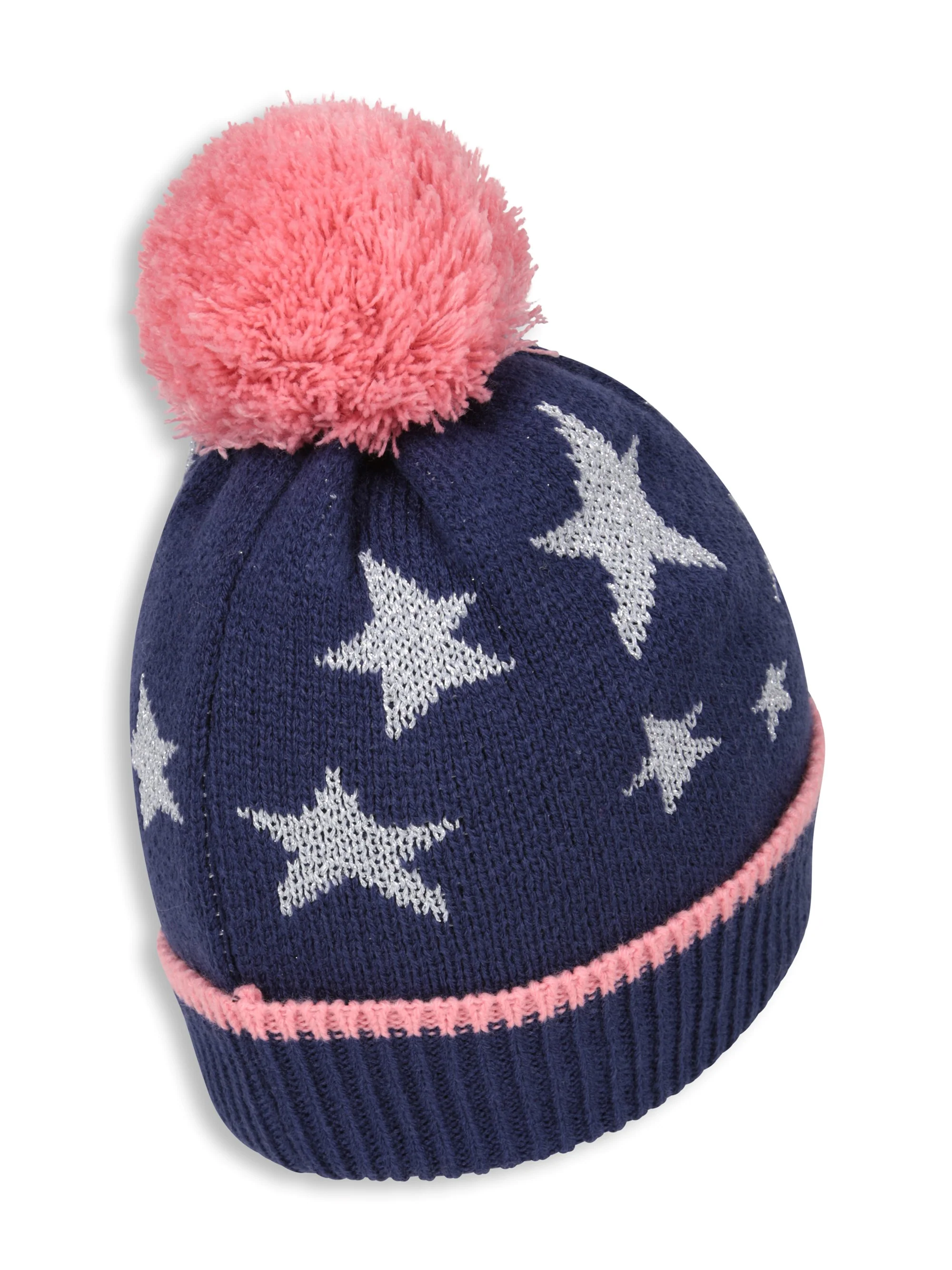 EMS Star Kids Fleece Lined Pom Beanie - Image 4