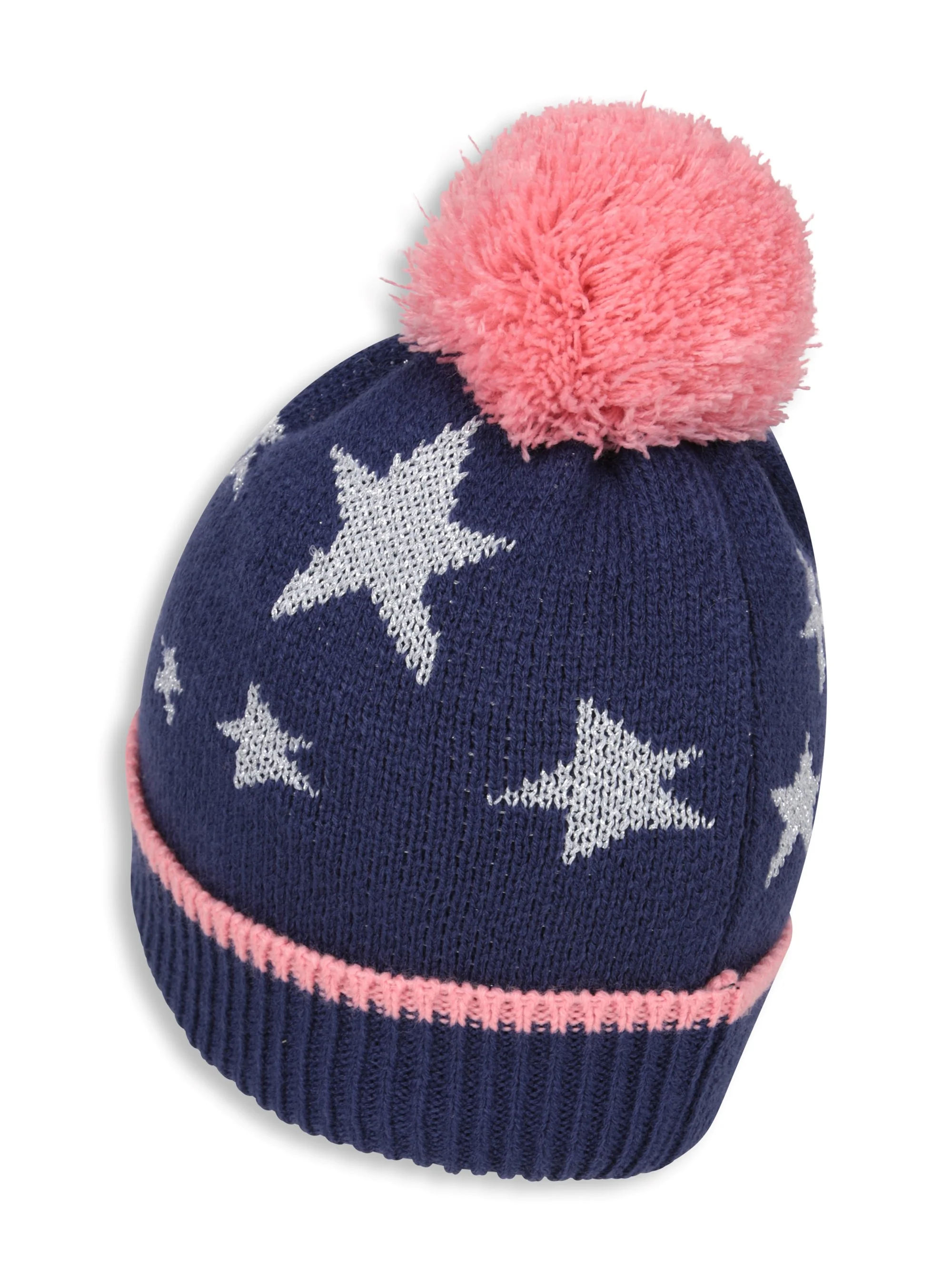 EMS Star Kids Fleece Lined Pom Beanie - Image 5