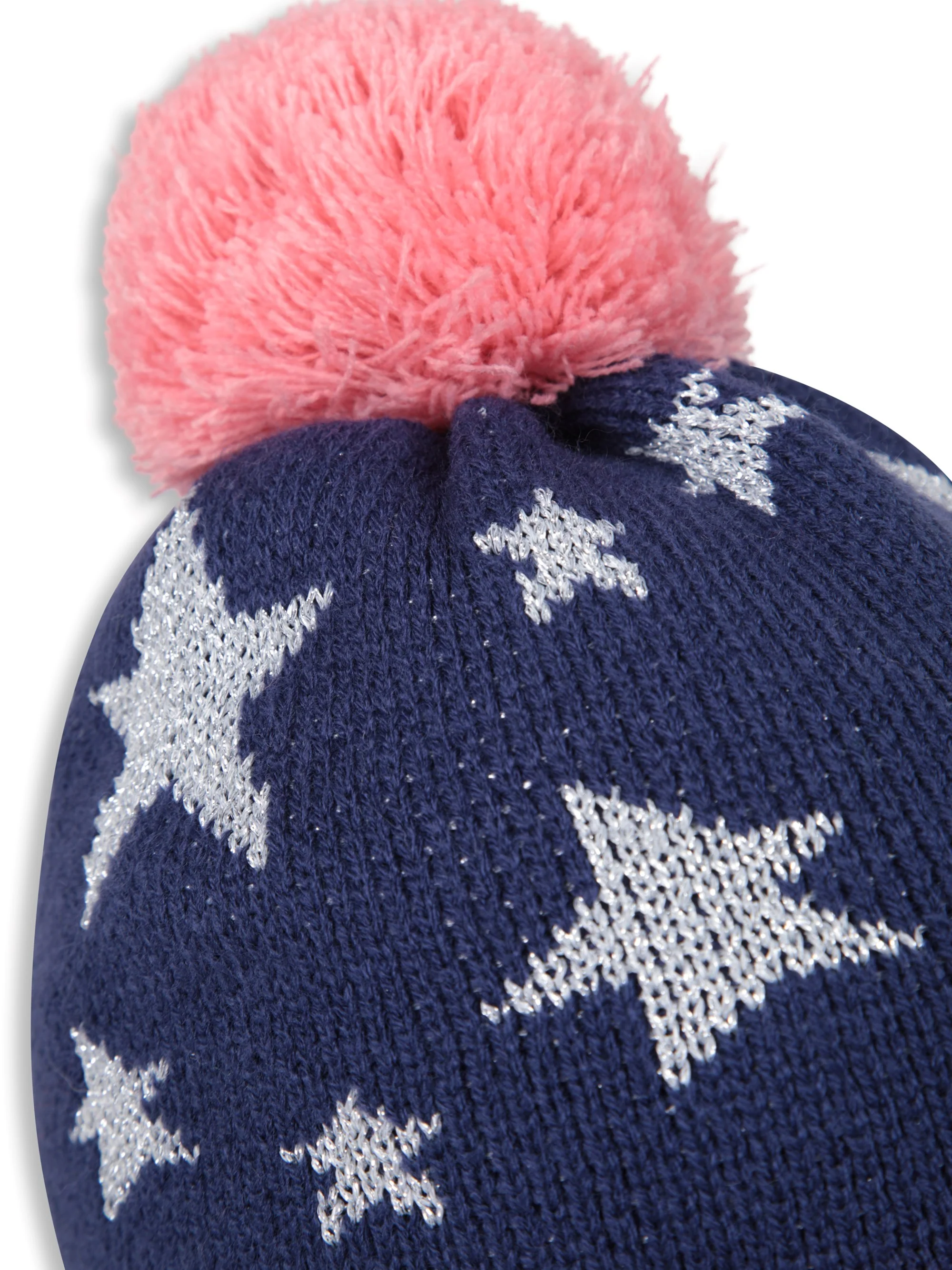EMS Star Kids Fleece Lined Pom Beanie - Image 8