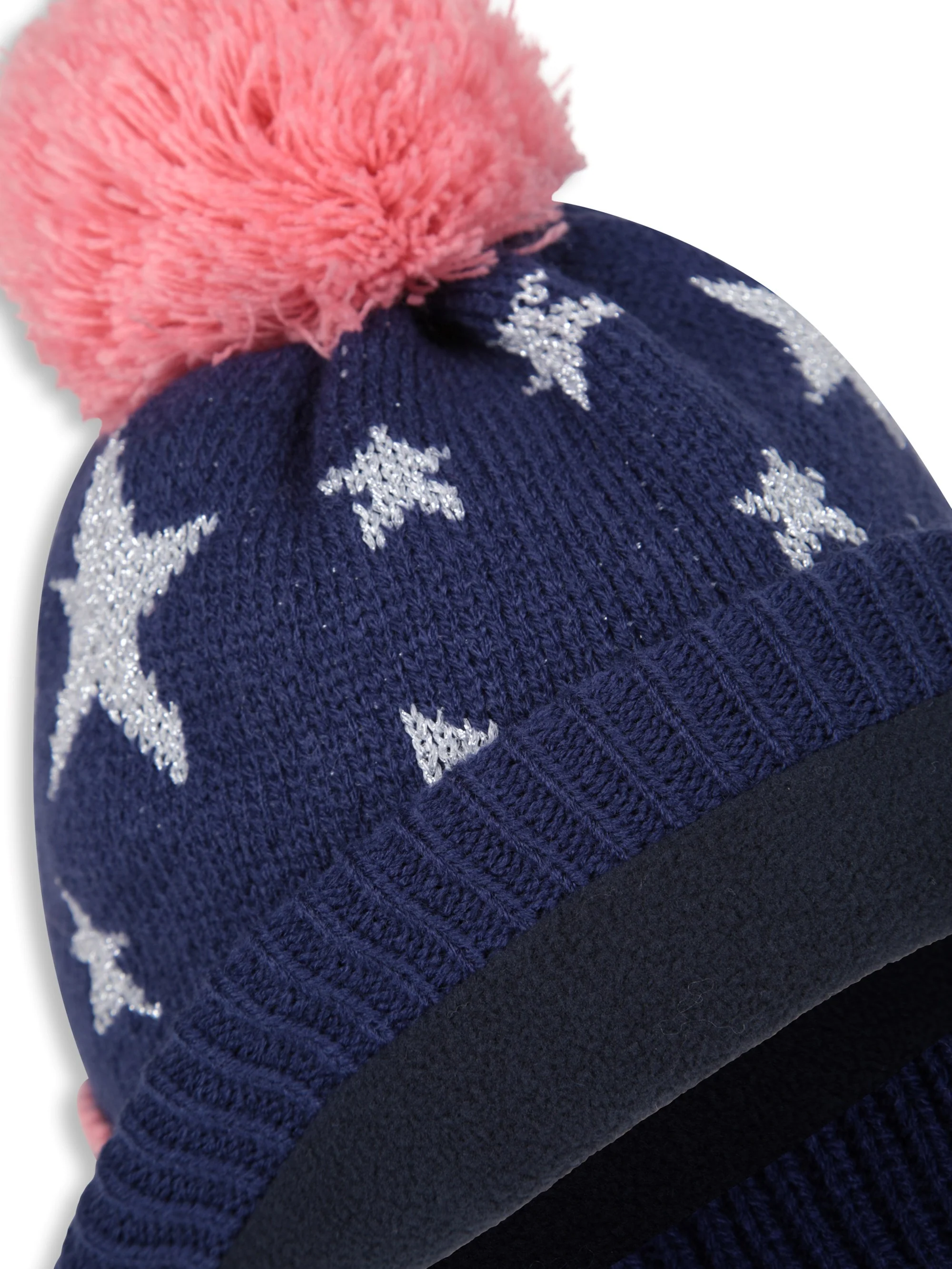 EMS Star Kids Fleece Lined Pom Beanie - Image 9