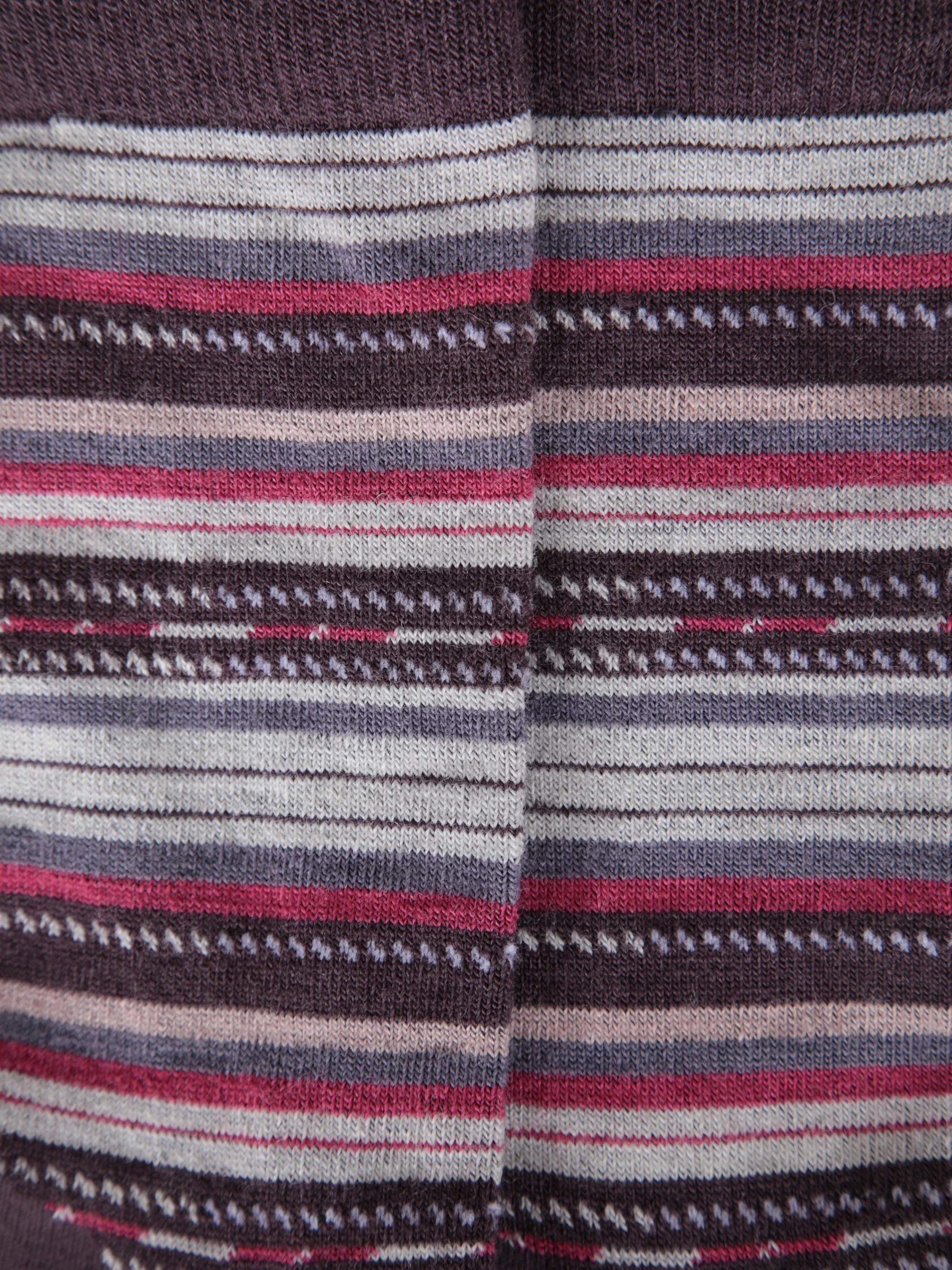 EMS Striped Merino Womens Everyday Crew Sock - Image 4
