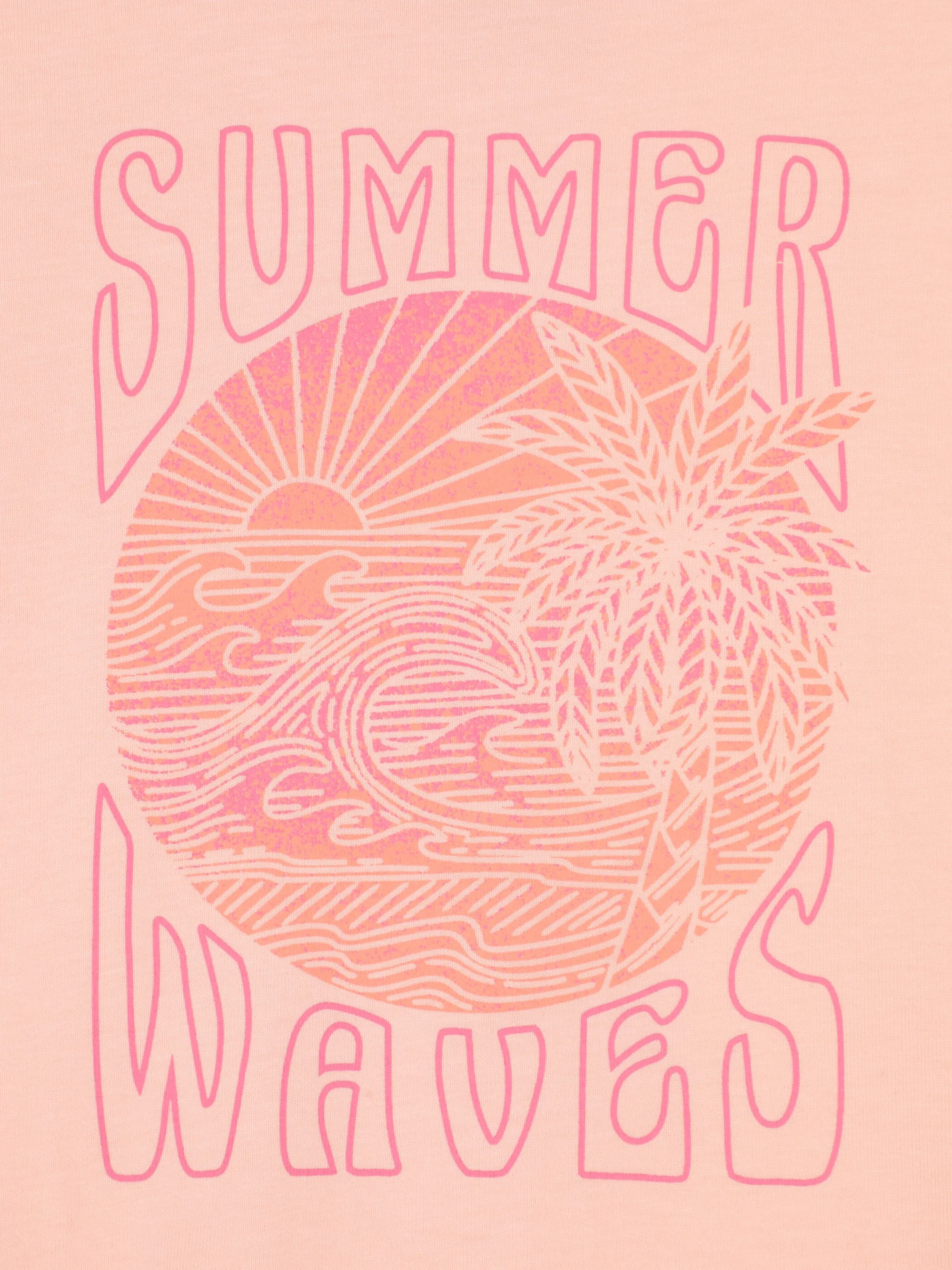 EMS Summer Waves Kids Short Sleeve Tee - Image 5