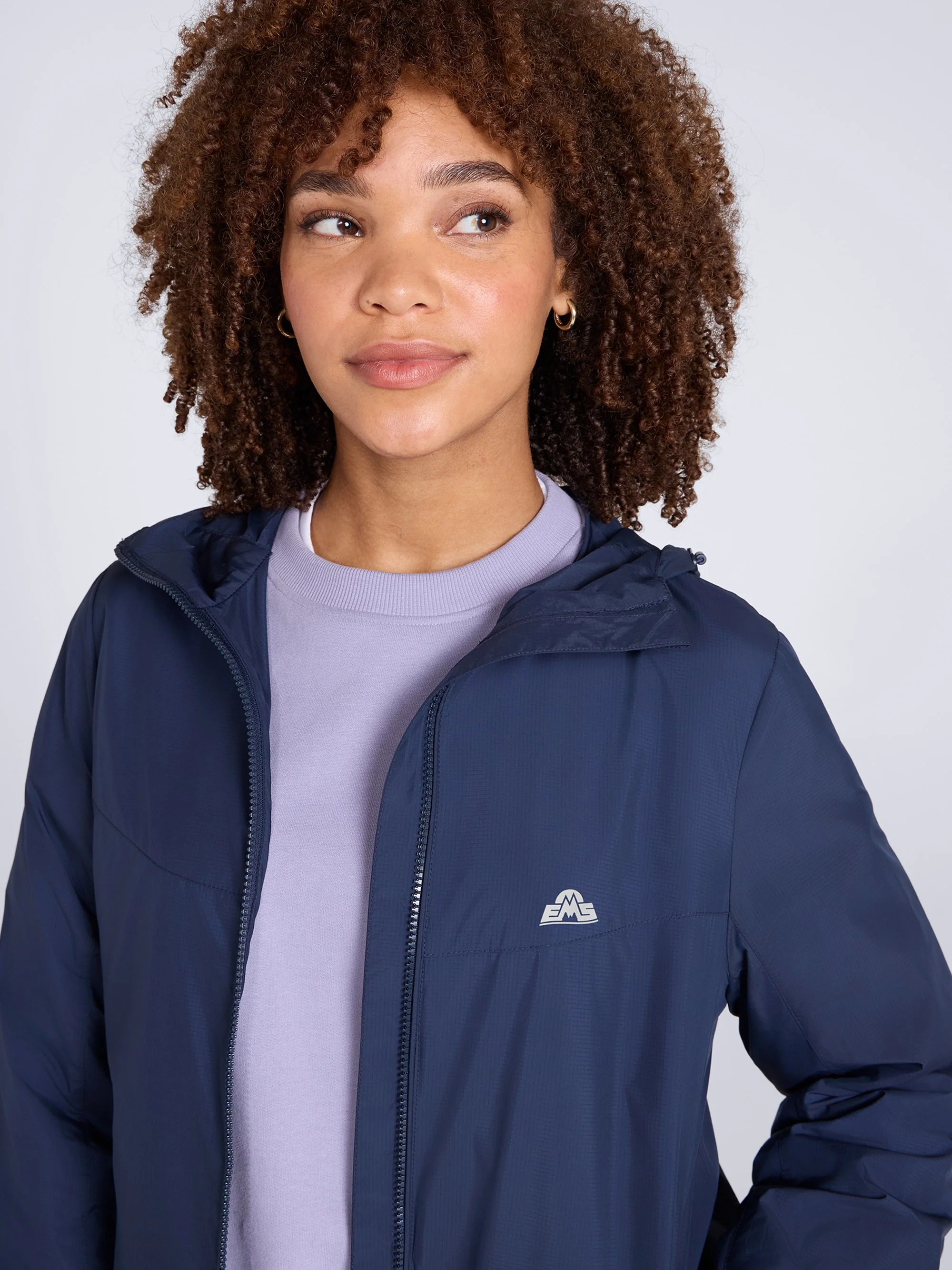EMS Sunrise Womens Ultra Light Packable Jacket - Image 9