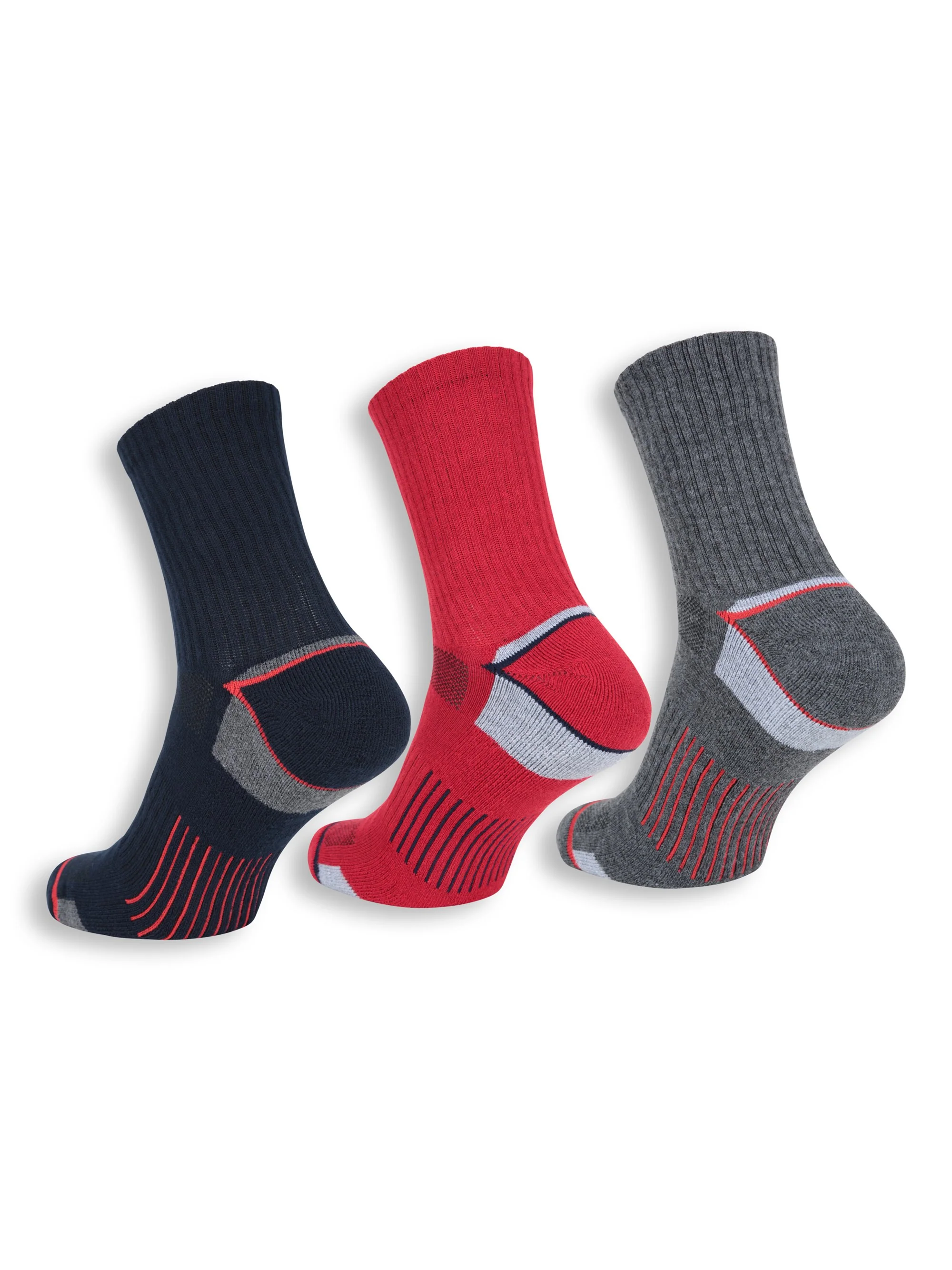 EMS Techwick Performance Mens Quarter Length Socks 3-Pack - Image 6