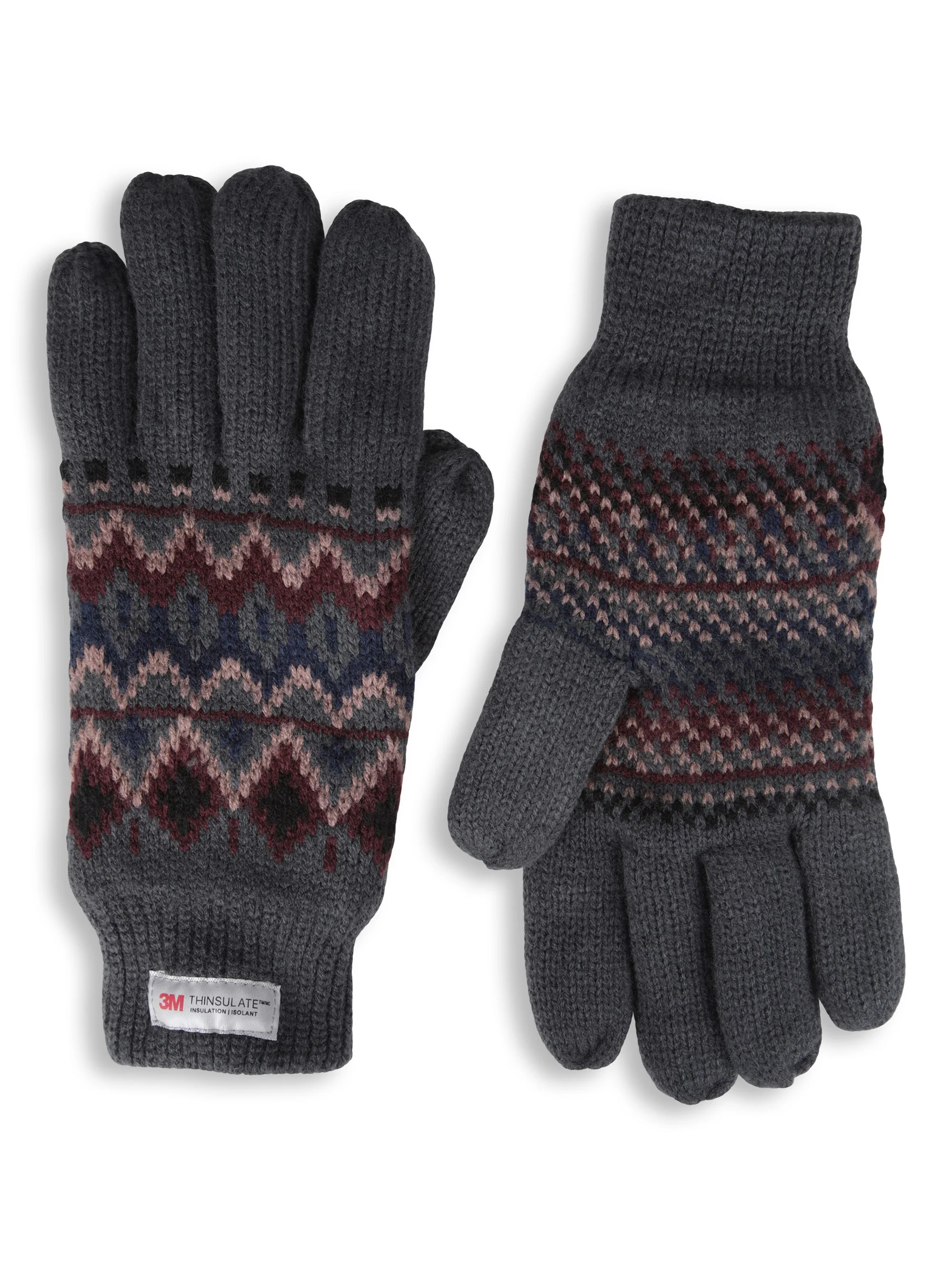 EMS Thinsulate Mens Fairisle Gloves