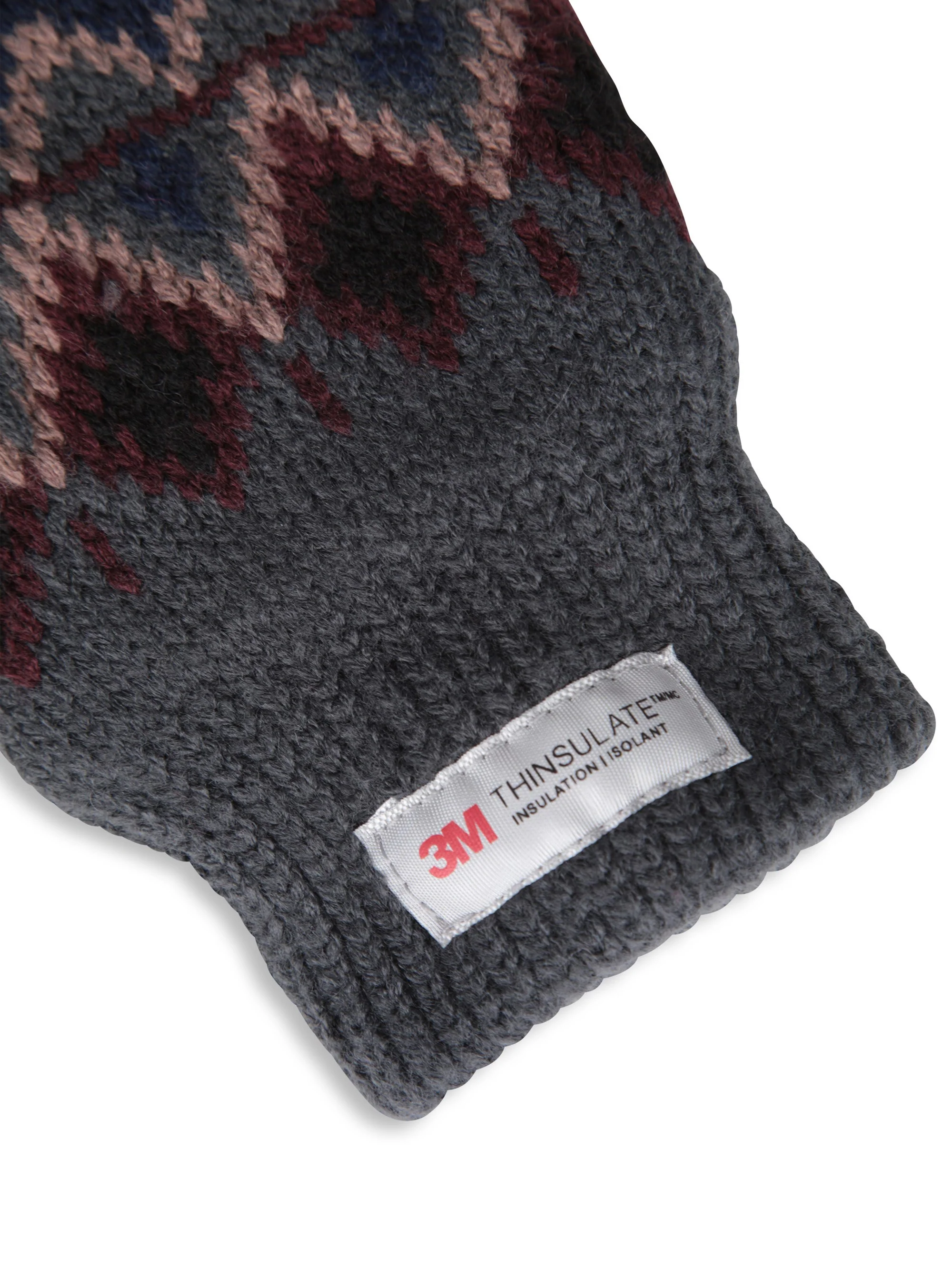 EMS Thinsulate Mens Fairisle Gloves - Image 6