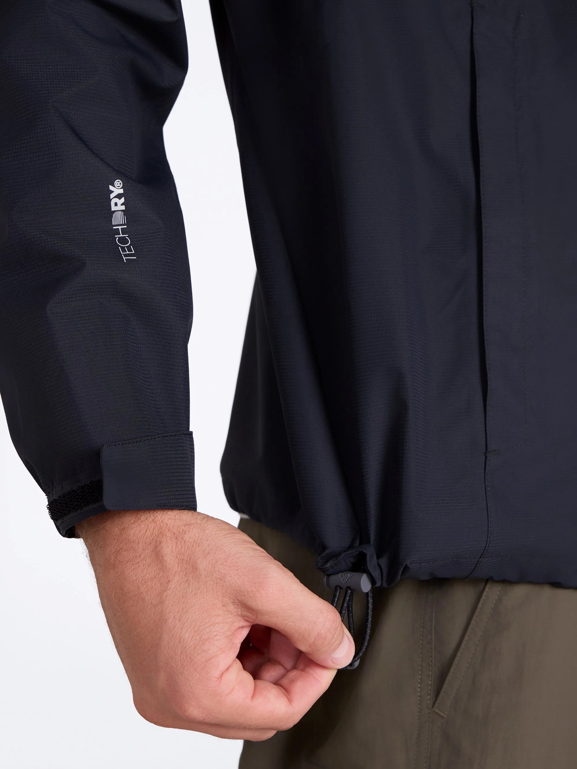 EMS Thunderhead Mens 2.5 Layer Extreme Packable Rain Jacket - Image 4