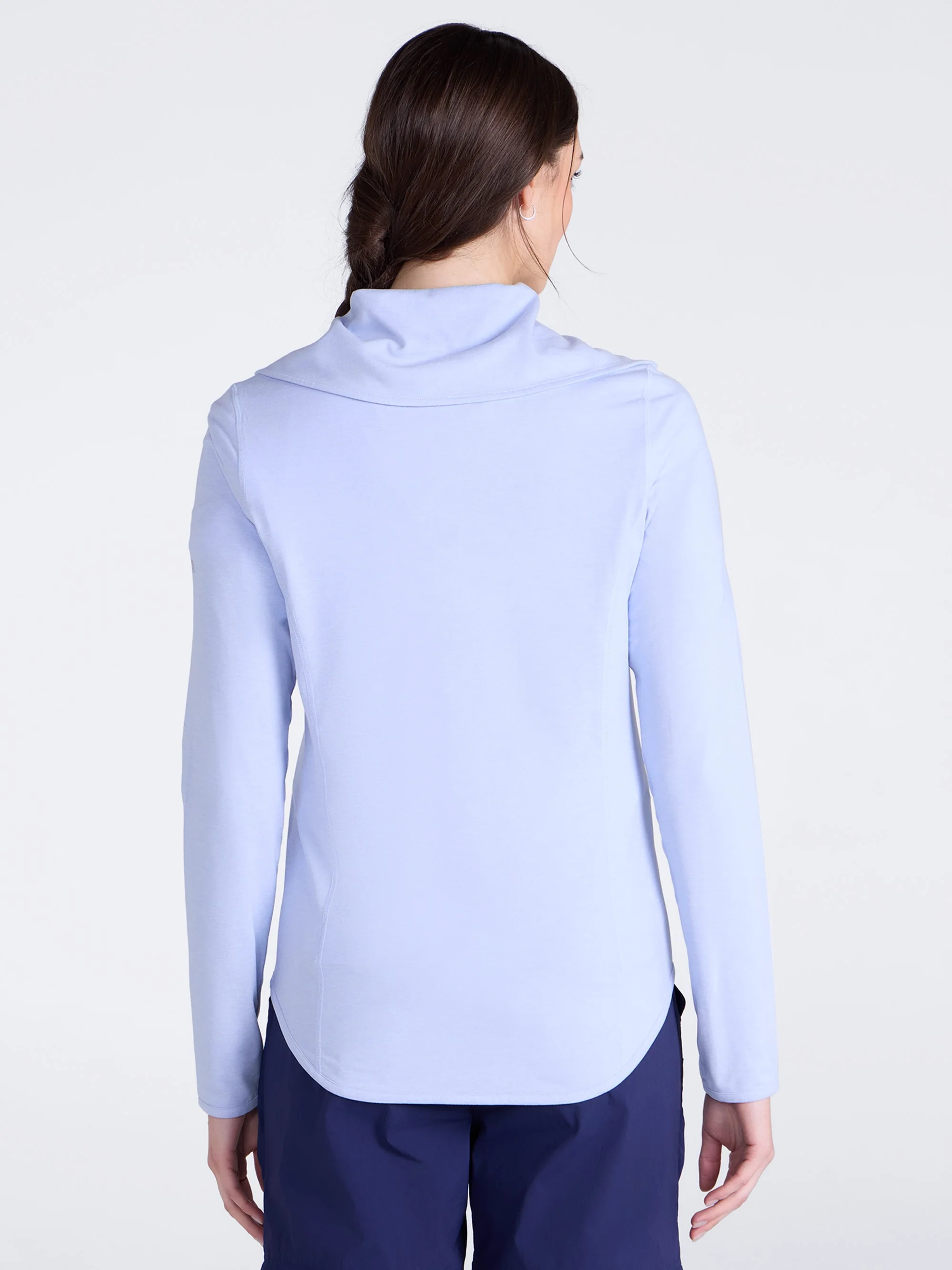 EMS Womens 1/4 Zip Melange Midlayer - Image 10