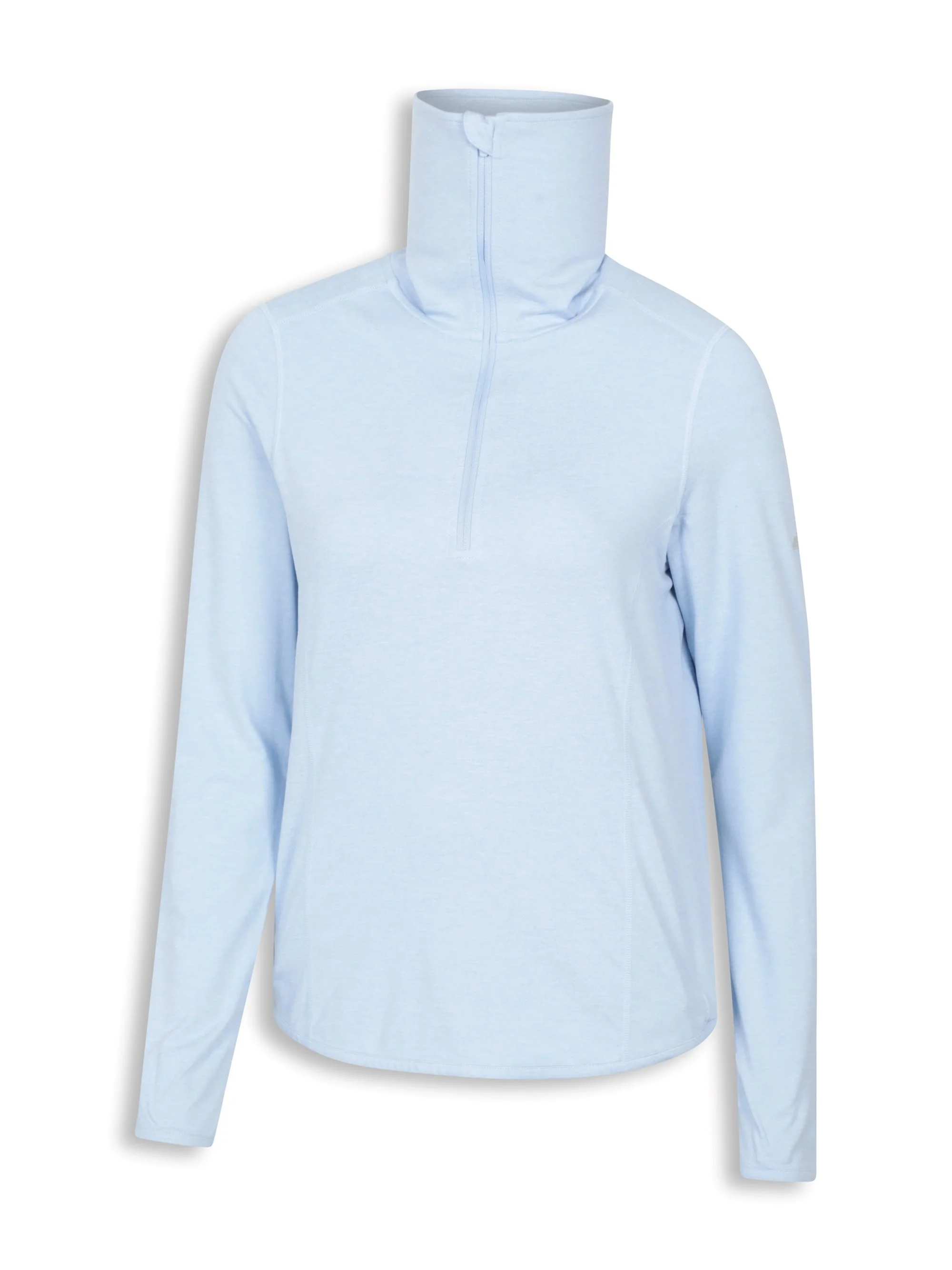 EMS Womens 1/4 Zip Melange Midlayer - Image 11