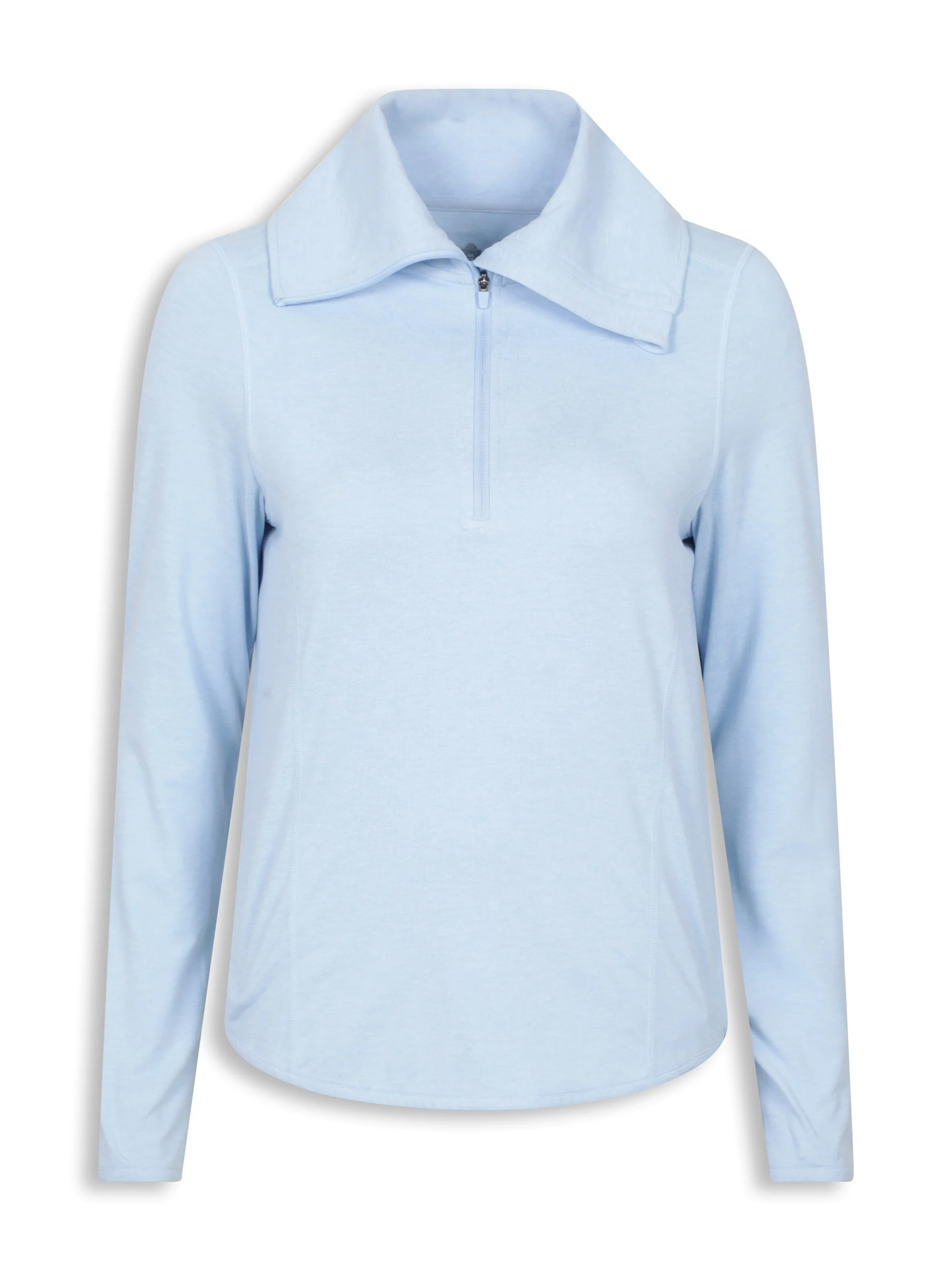 EMS Womens 1/4 Zip Melange Midlayer - Image 13