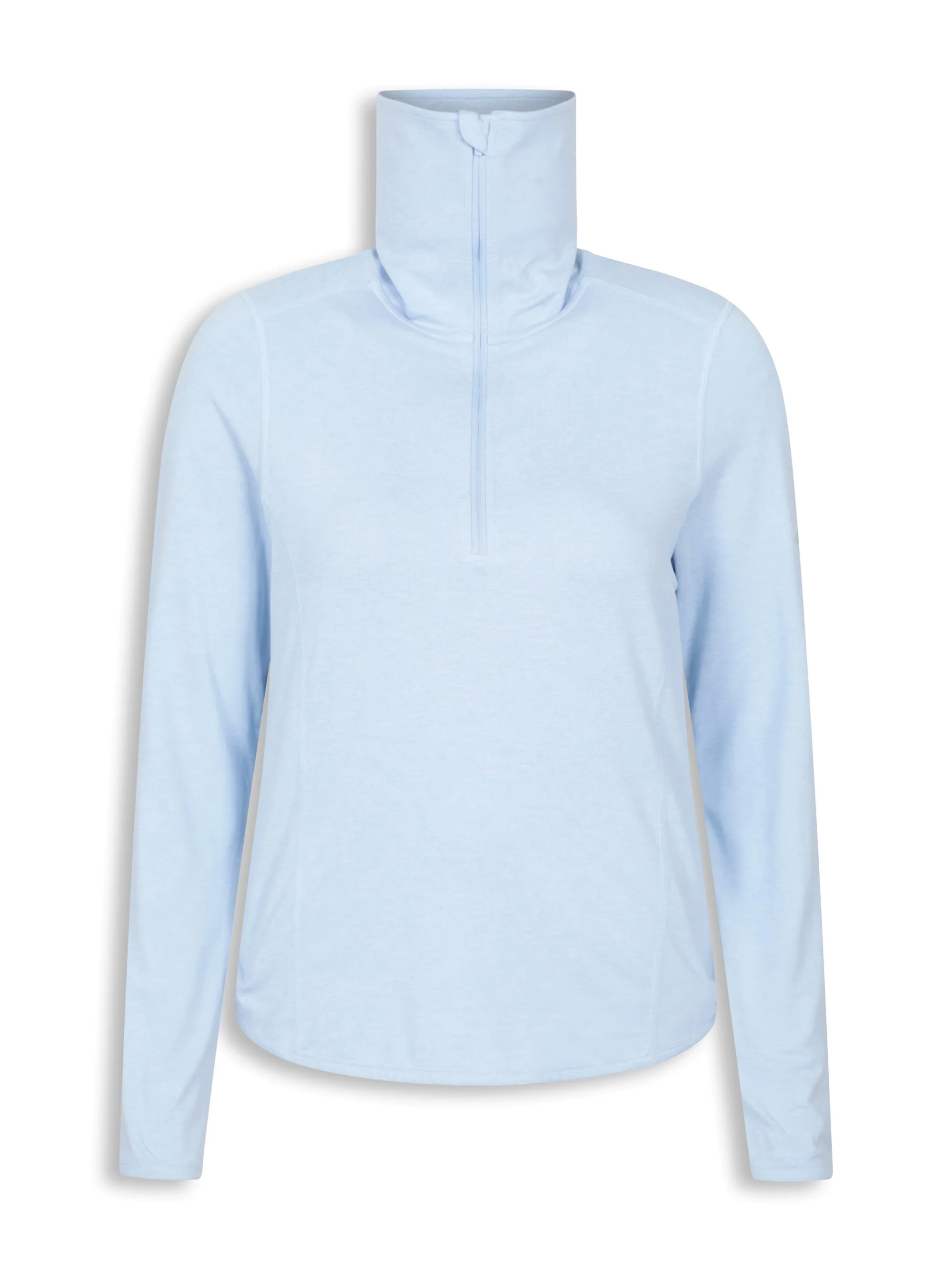 EMS Womens 1/4 Zip Melange Midlayer - Image 8