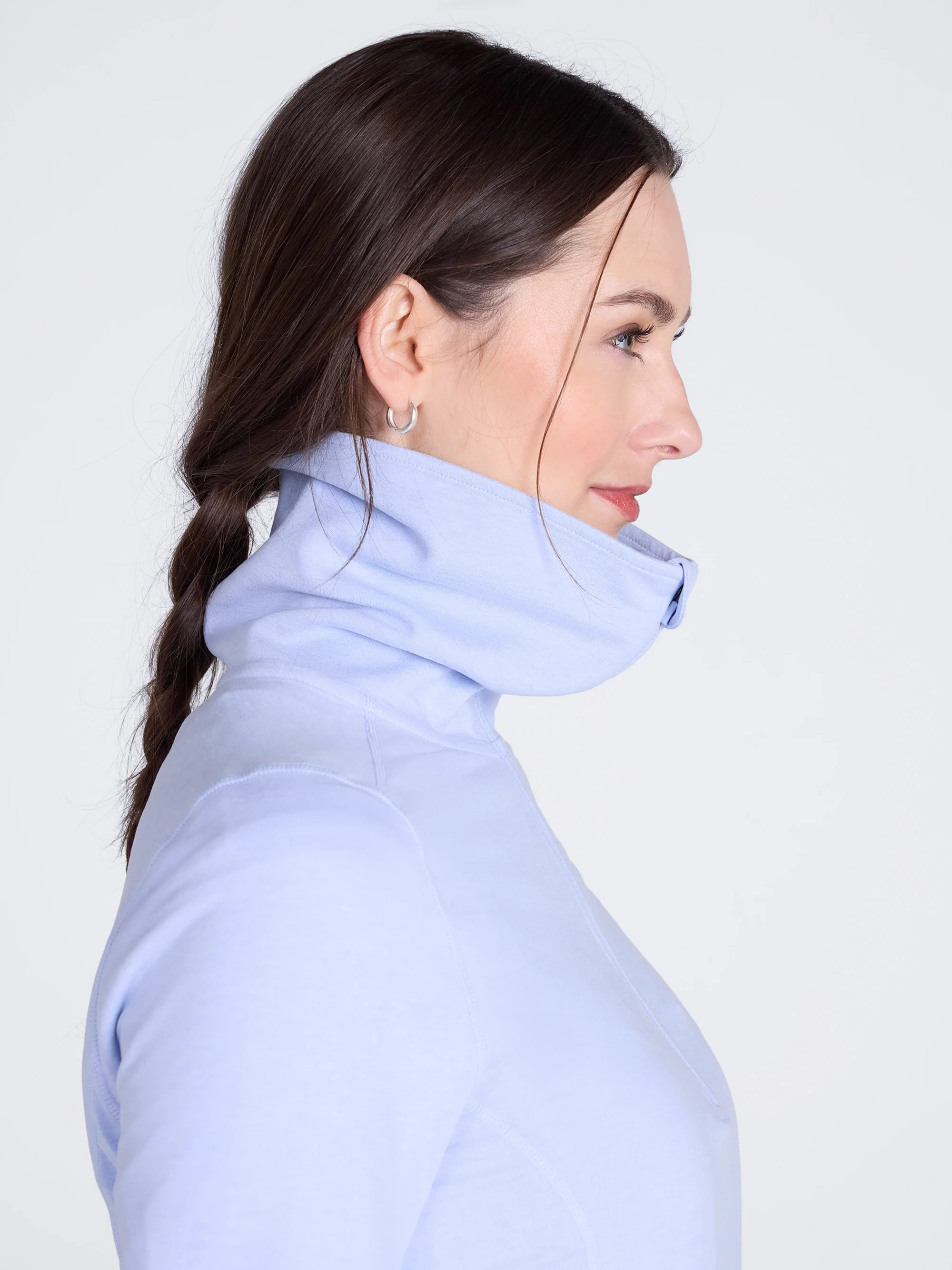 EMS Womens 1/4 Zip Melange Midlayer - Image 9