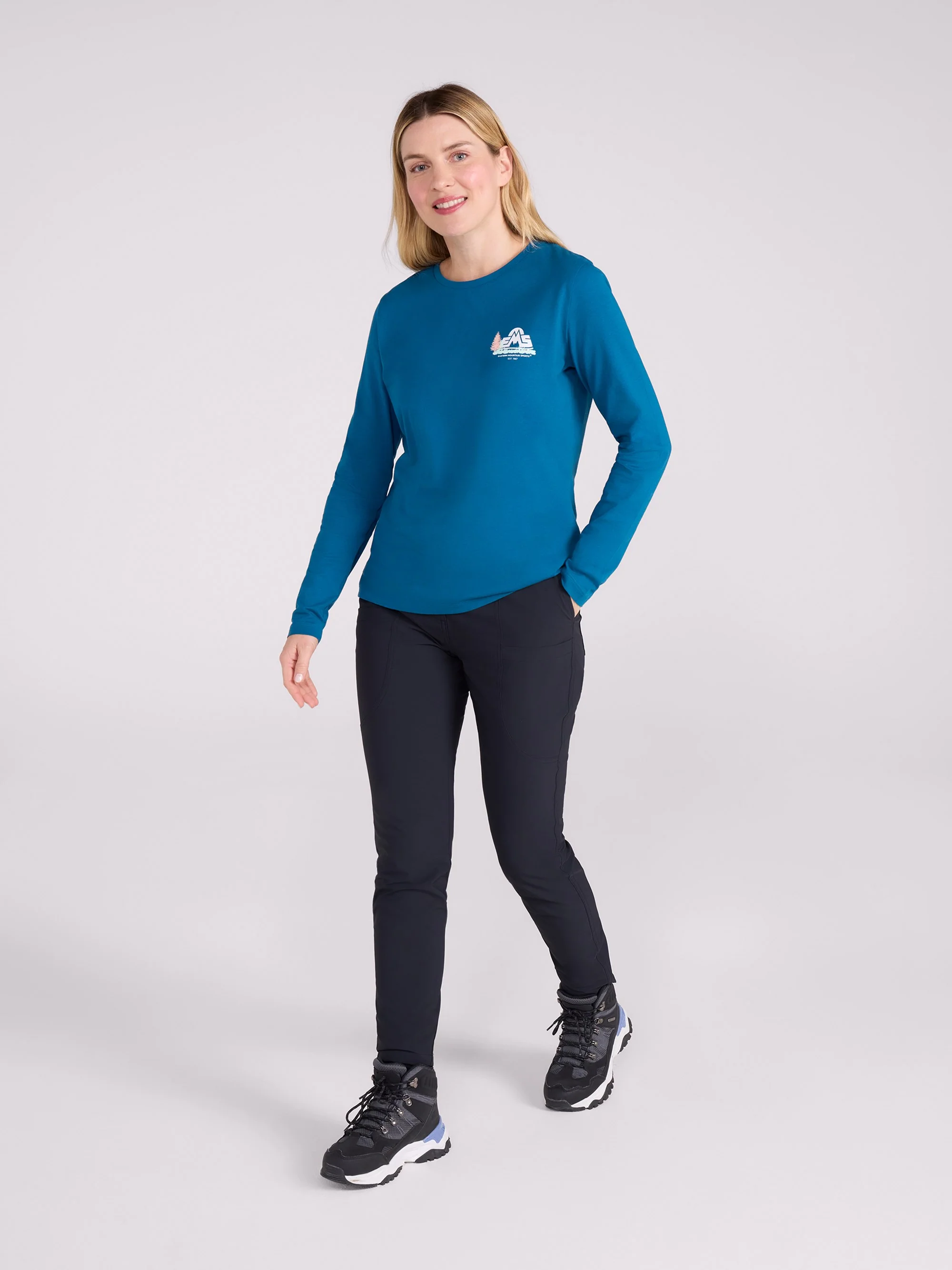 EMS Womens Graphic Long Sleeve T-Shirt - Image 12