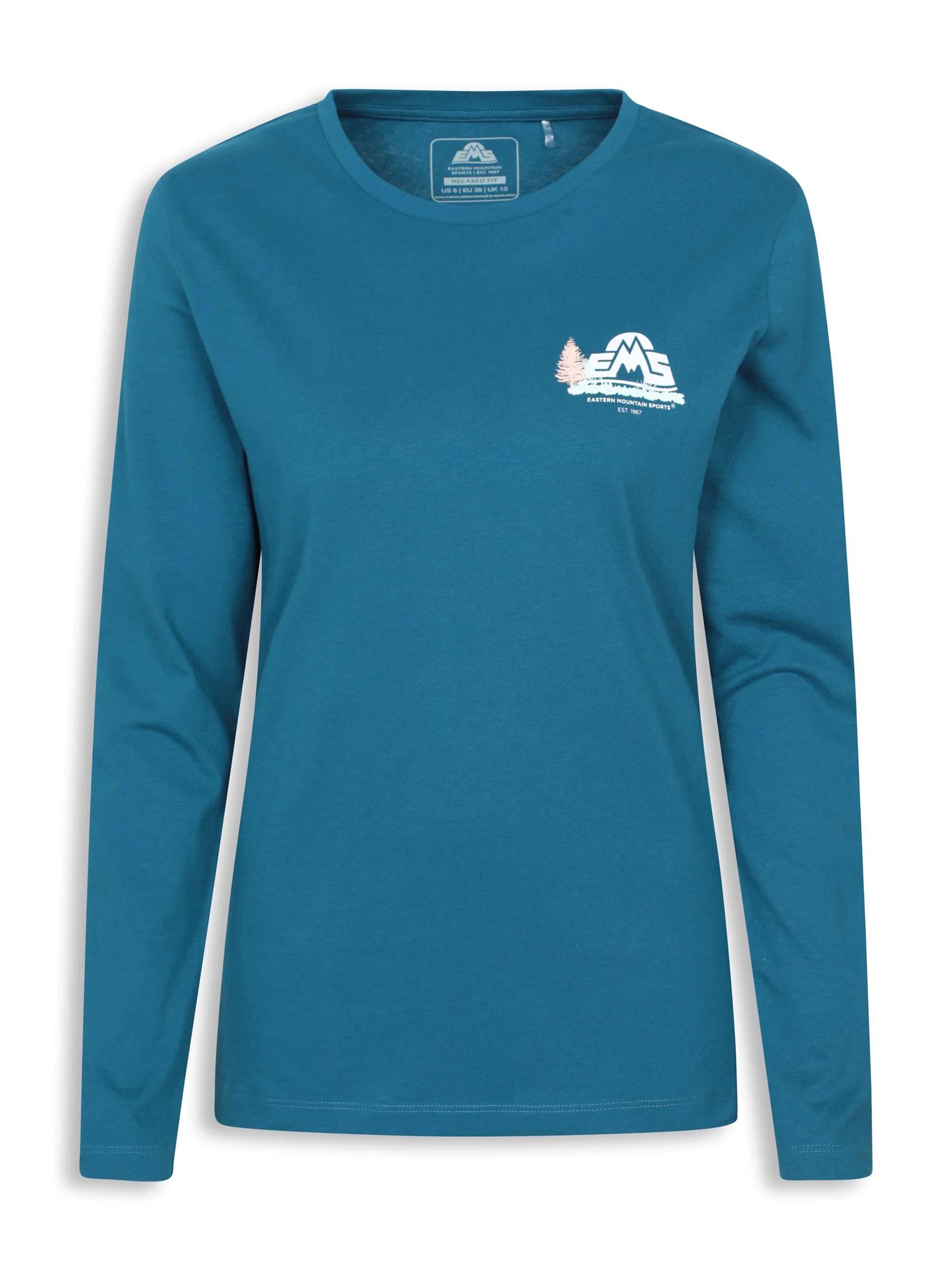 EMS Womens Graphic Long Sleeve T-Shirt - Image 14