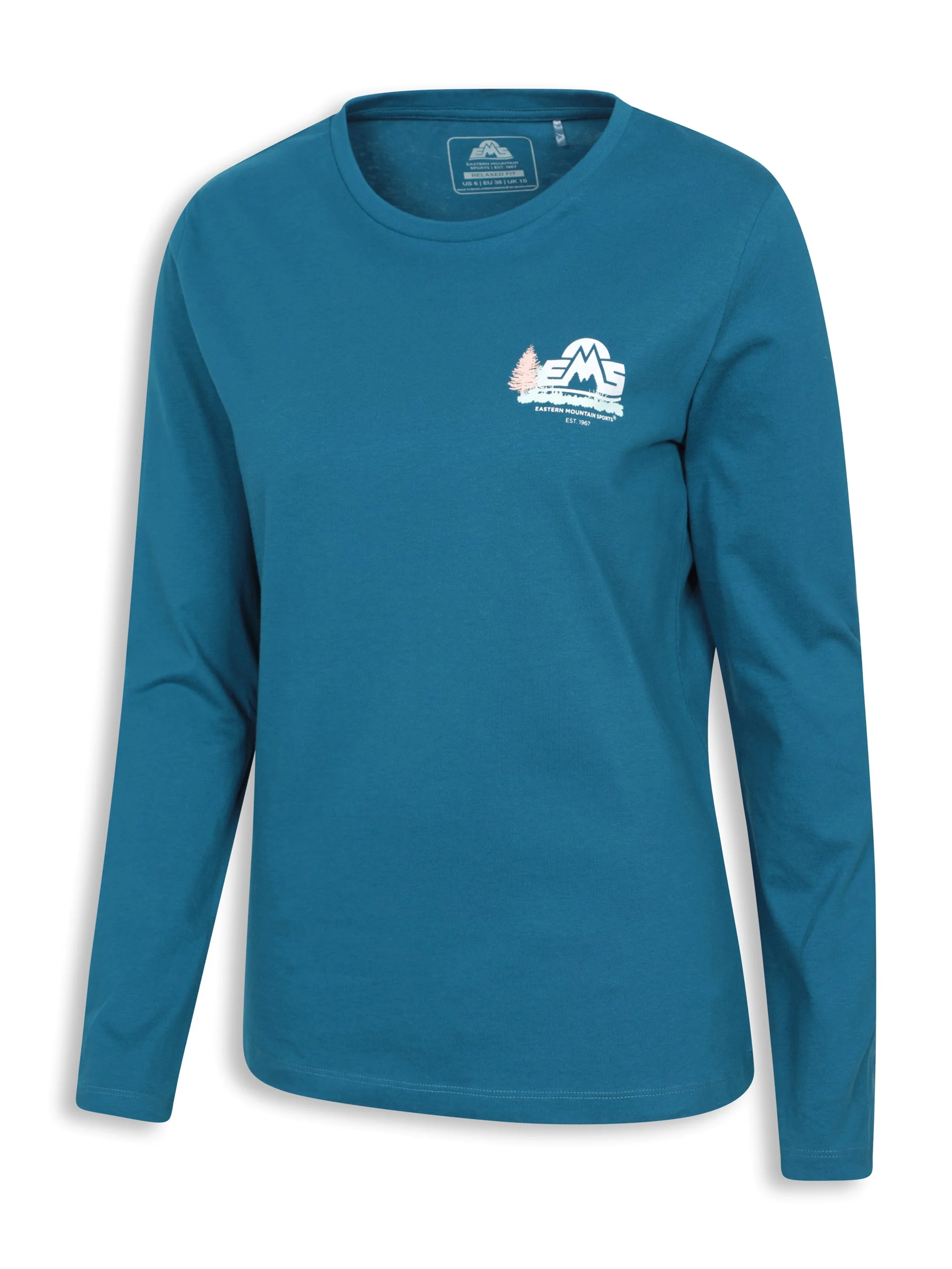 EMS Womens Graphic Long Sleeve T-Shirt - Image 15