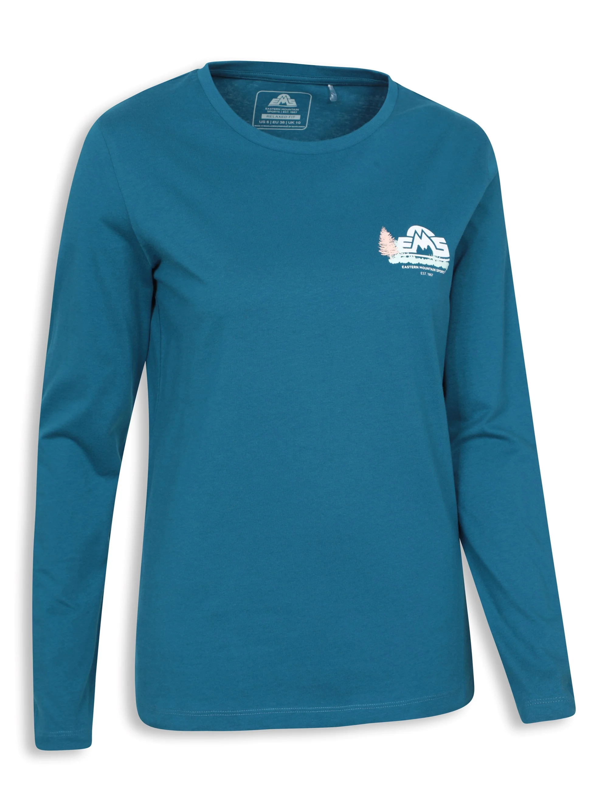 EMS Womens Graphic Long Sleeve T-Shirt - Image 17