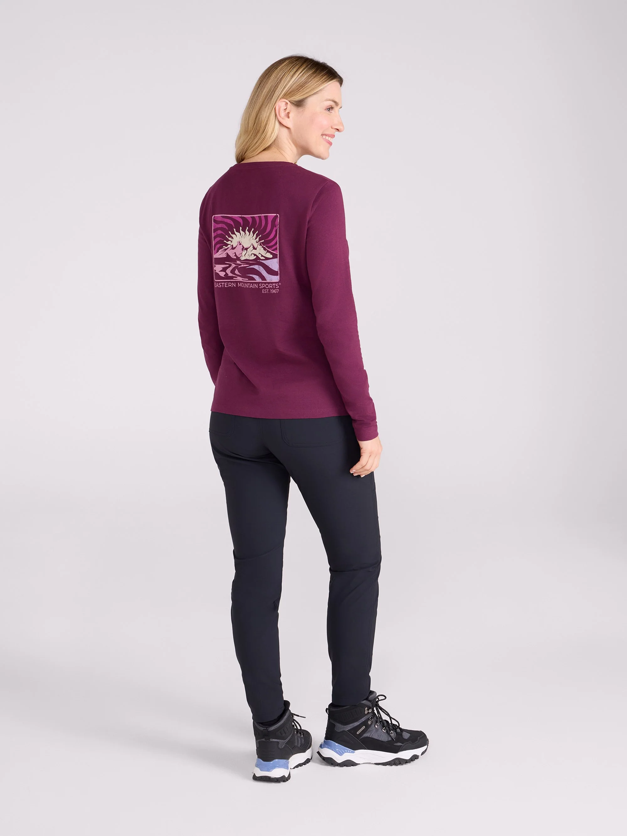 EMS Womens Graphic Long Sleeve T-Shirt - Image 4