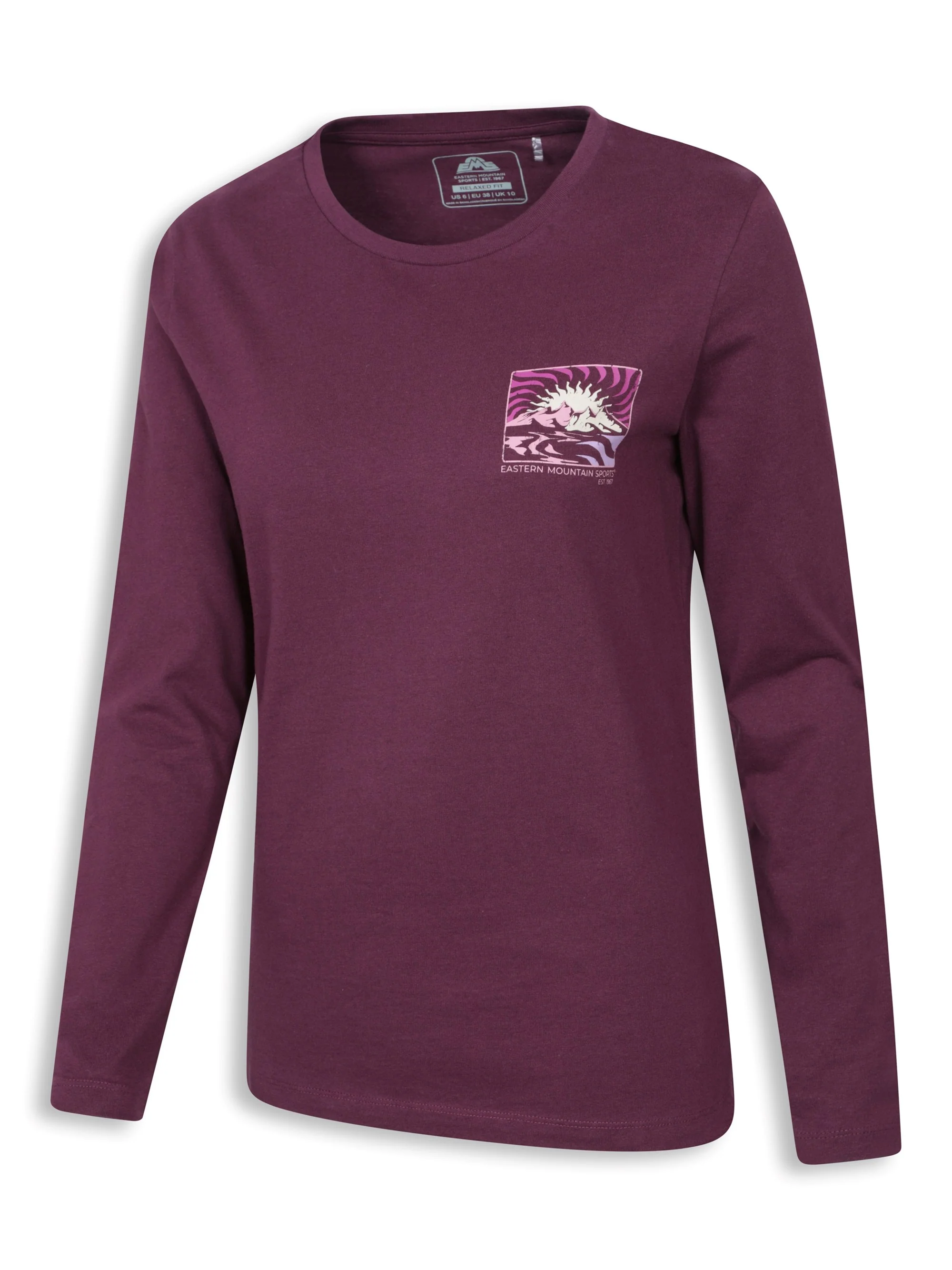 EMS Womens Graphic Long Sleeve T-Shirt - Image 6