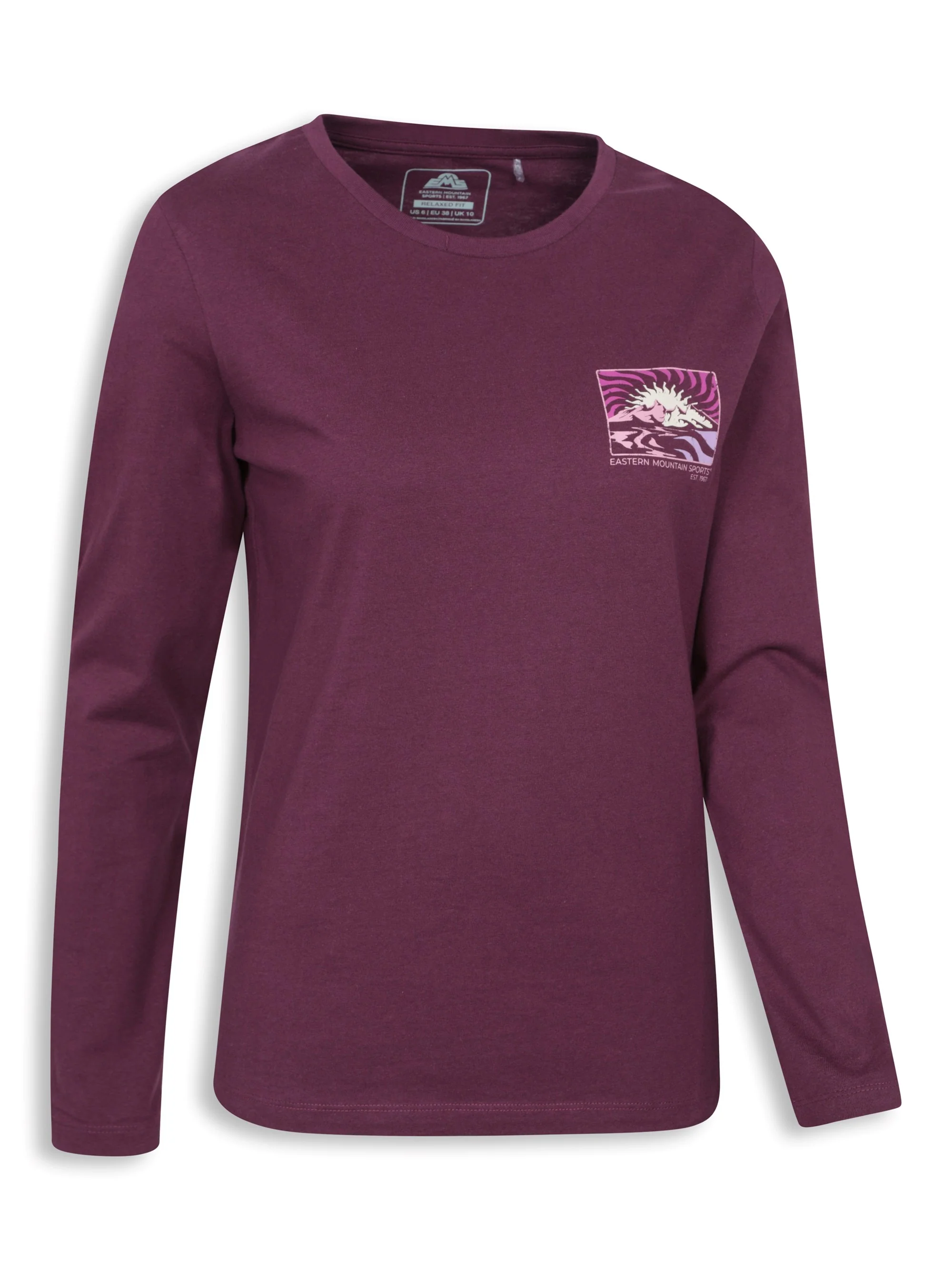 EMS Womens Graphic Long Sleeve T-Shirt - Image 8