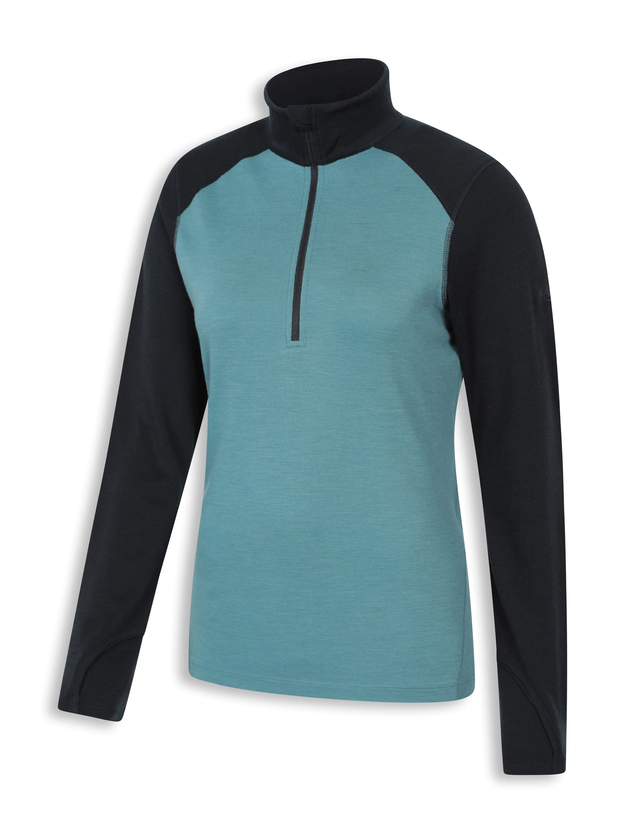 EMS Womens Merino 1/4 Zip Base Layer Top - Image 4