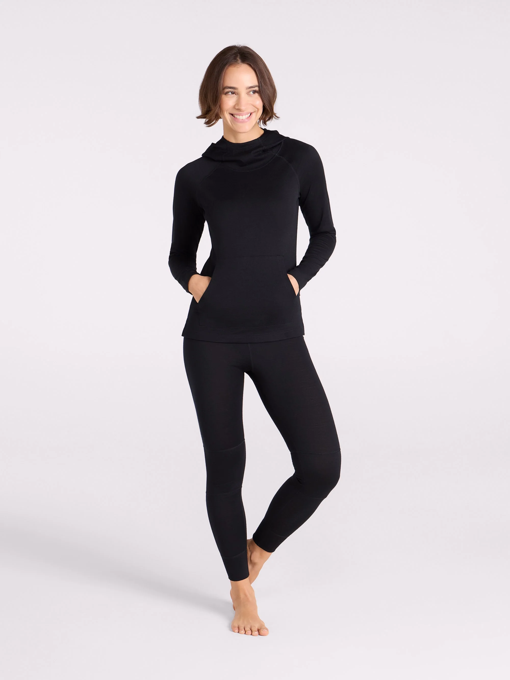 EMS Womens Merino Hoodie - Image 3