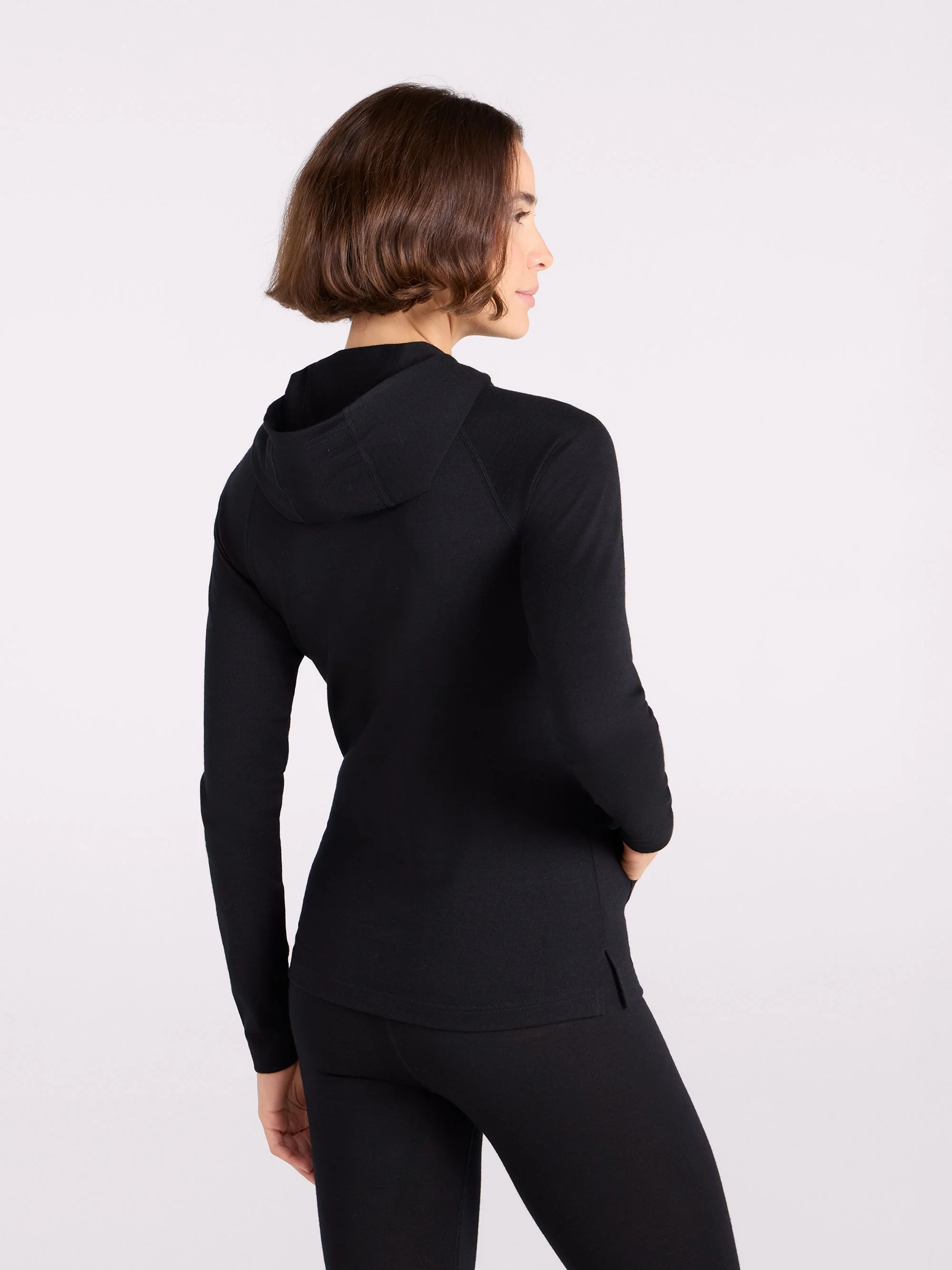 EMS Womens Merino Hoodie - Image 4