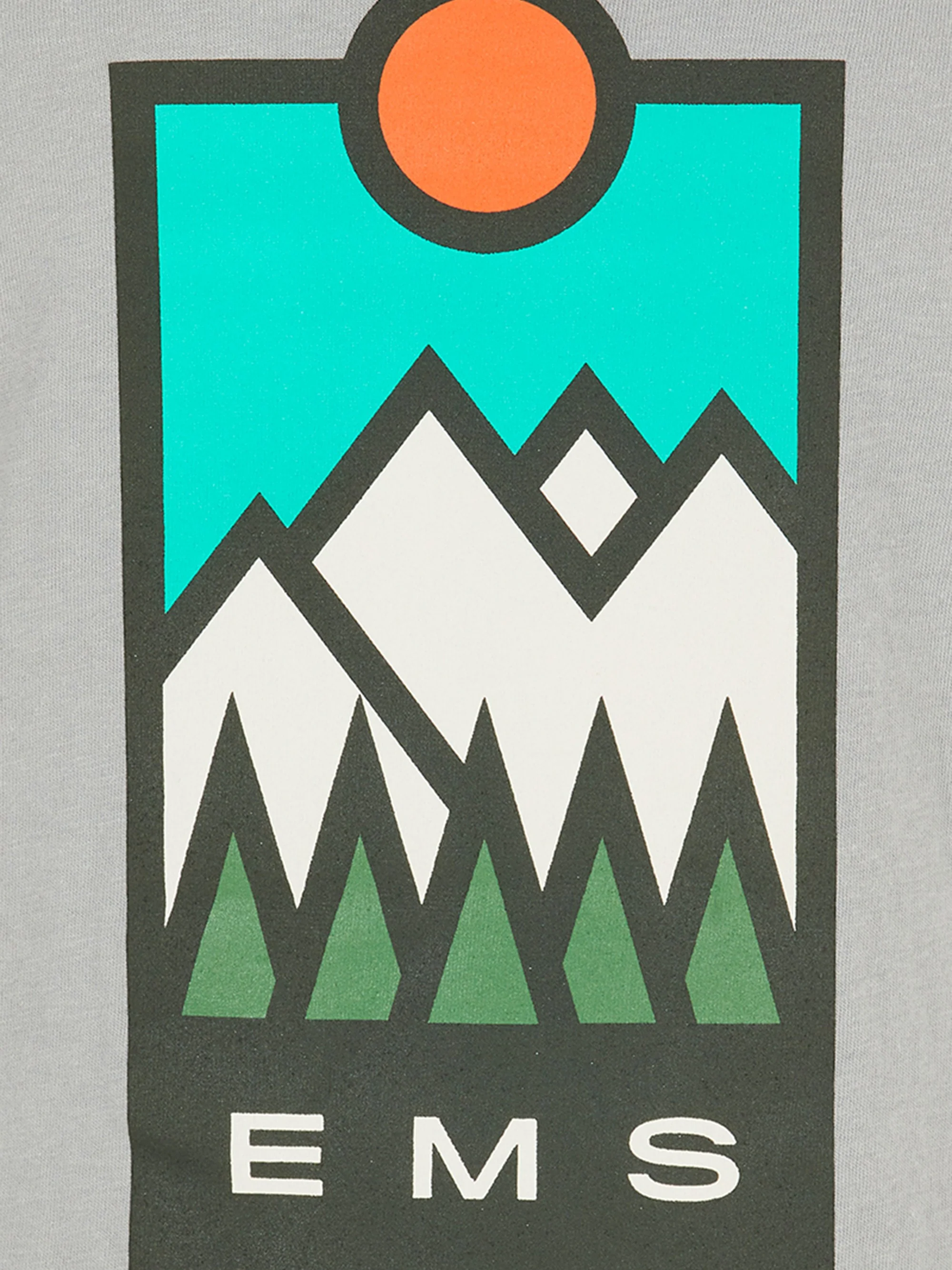 EMS Womens Mountain Patch Graphic Short Sleeve Tee - Image 3