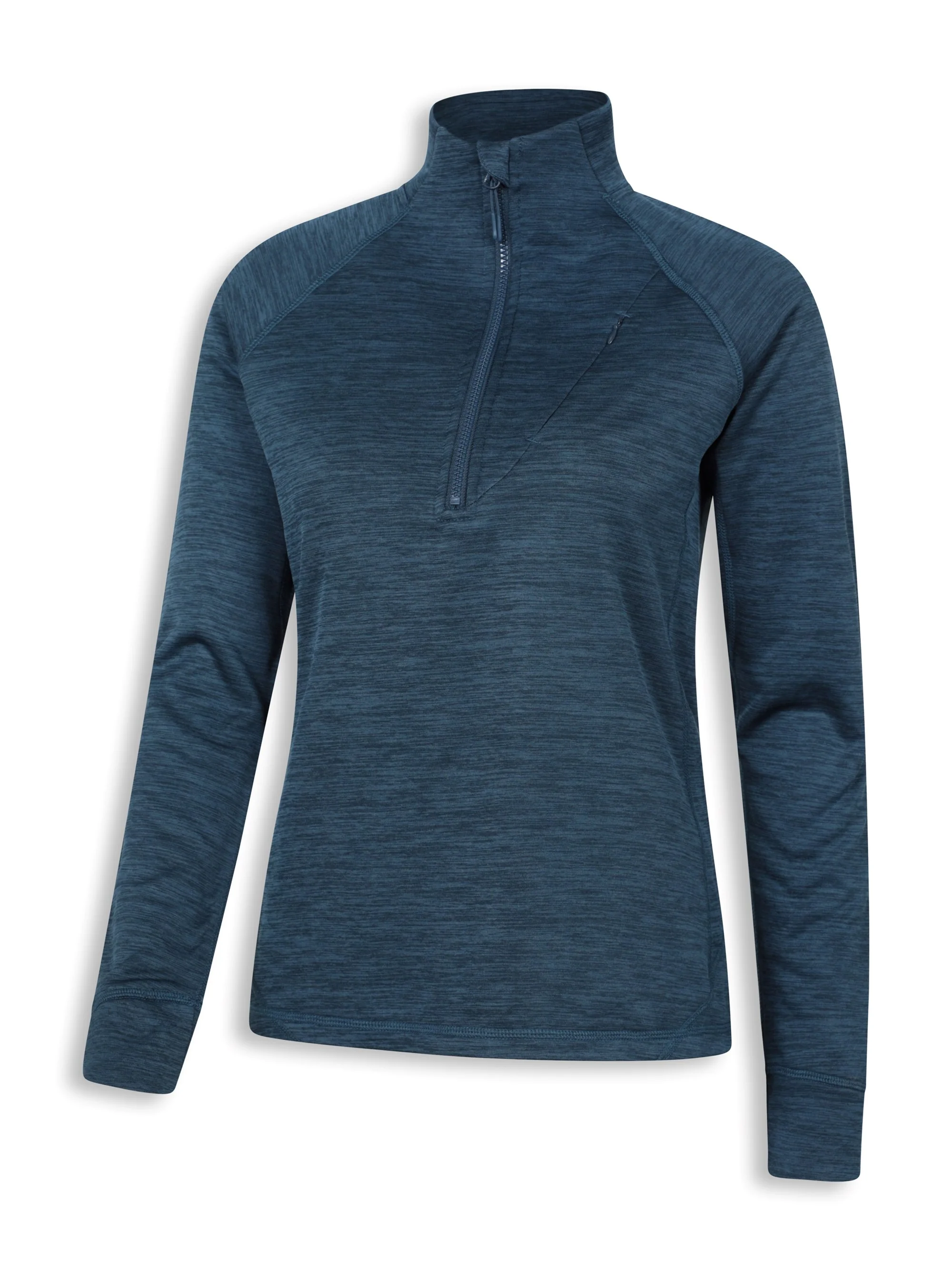 EMS Womens Quarter Zip Grid Midlayer - Image 8