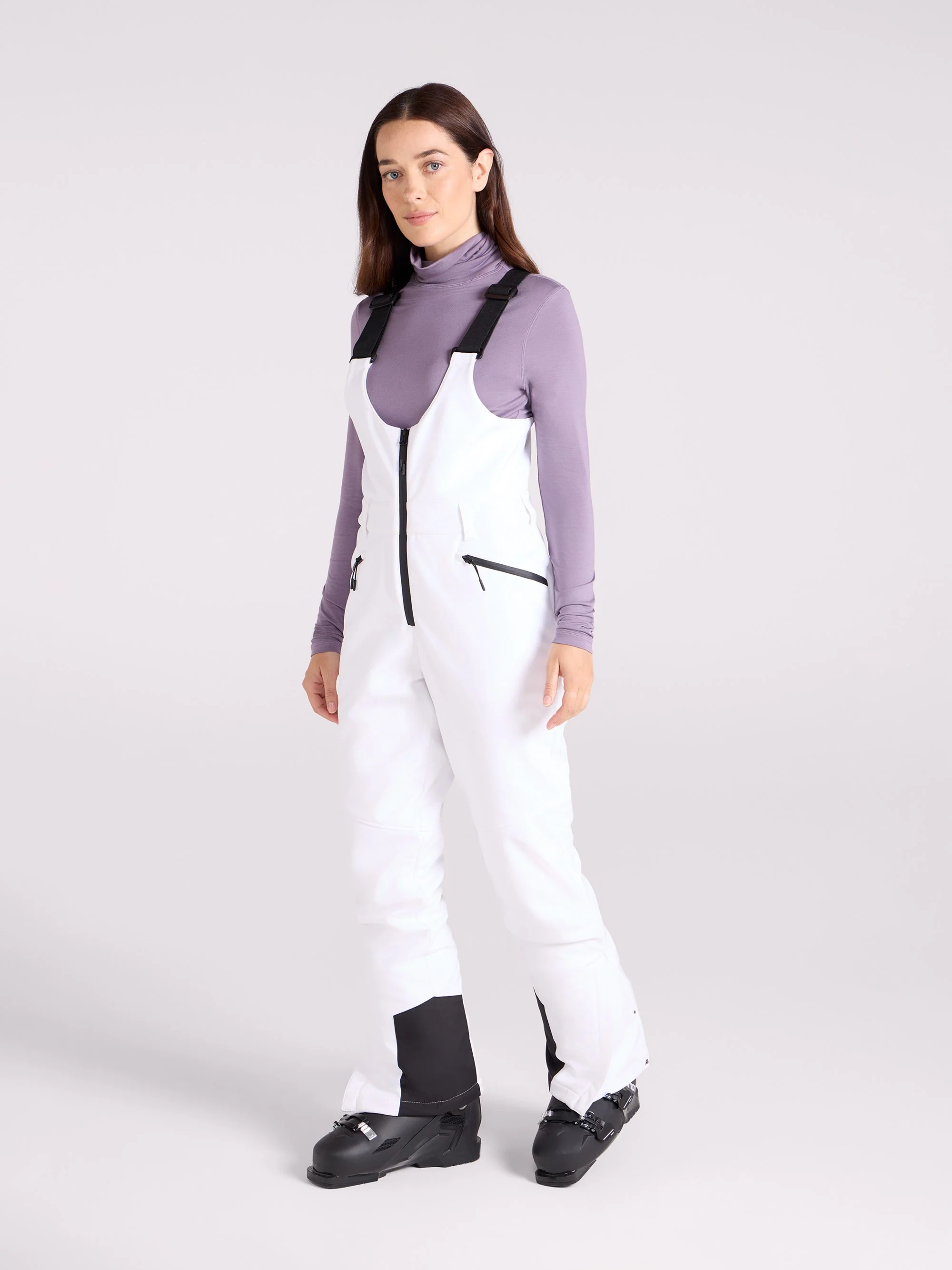 EMS Womens Softshell Bib Front Ski Pants - Image 11