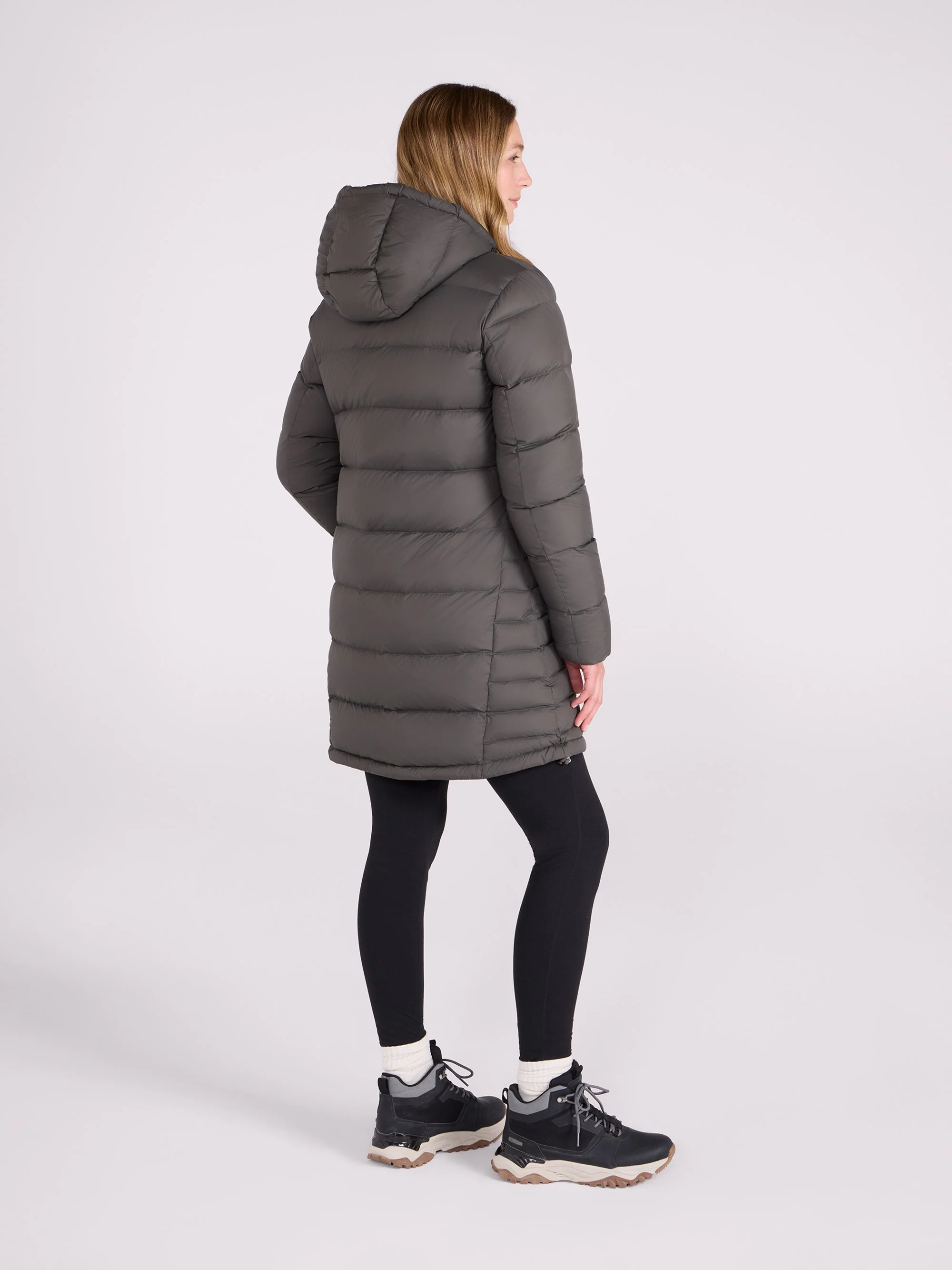 EMS Womens Stratus Packable Long Down Jacket - Image 14