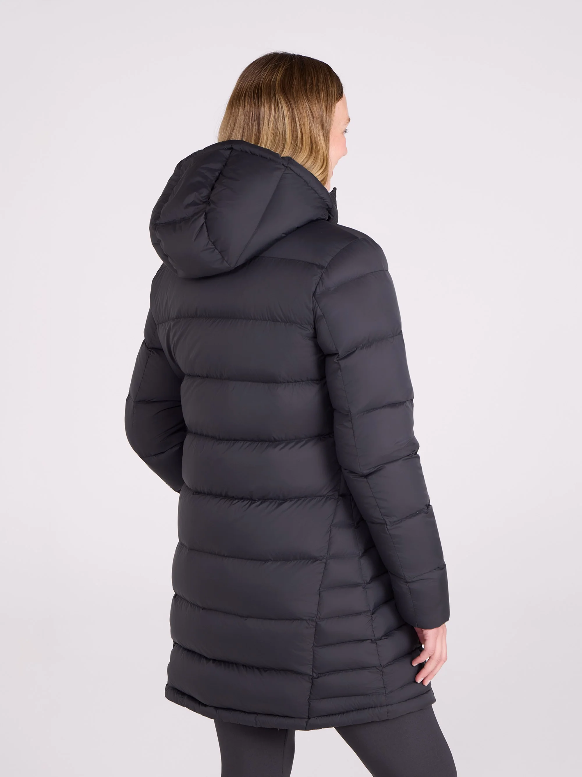 EMS Womens Stratus Packable Long Down Jacket - Image 3