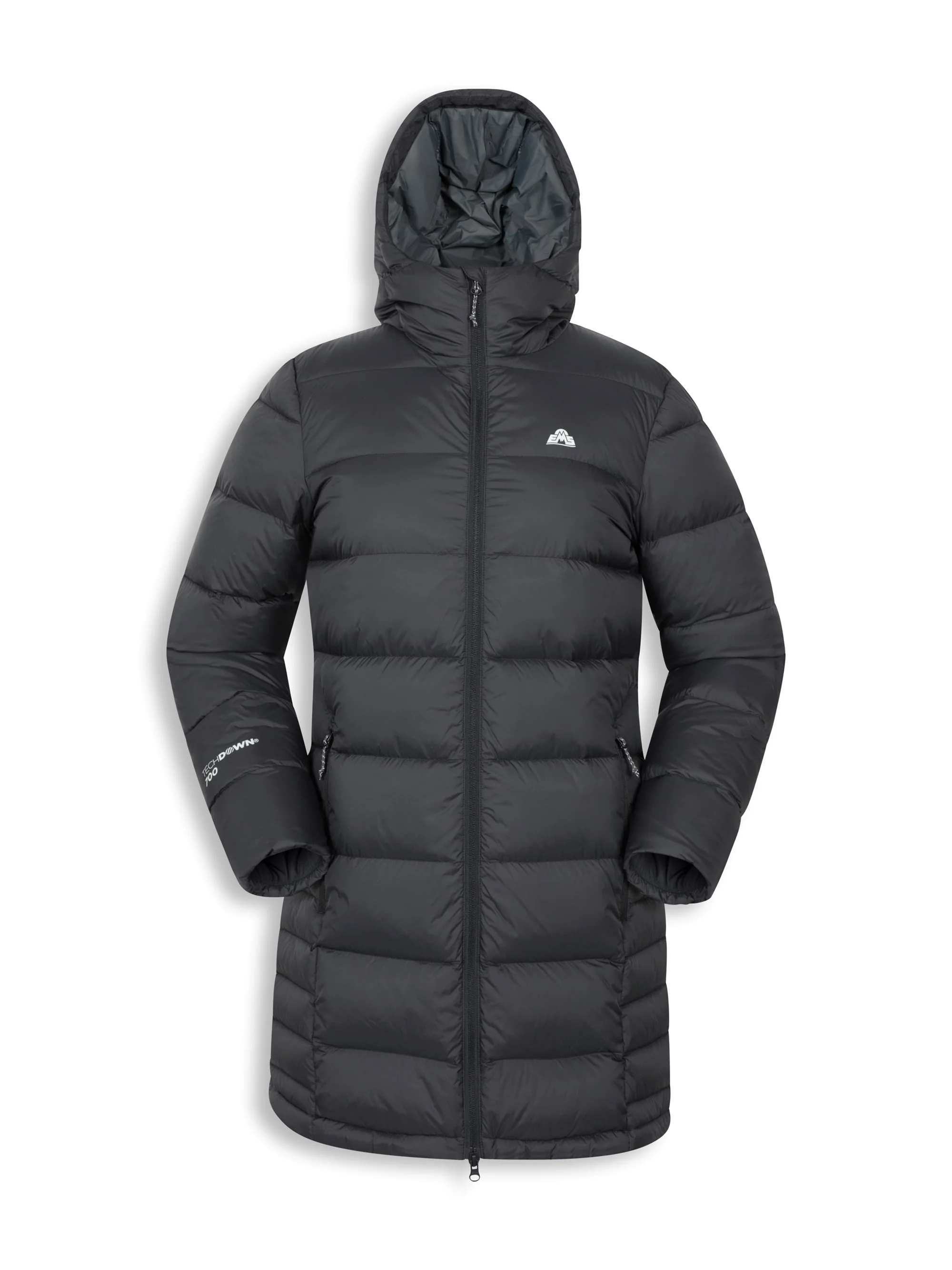 EMS Womens Stratus Packable Long Down Jacket - Image 5