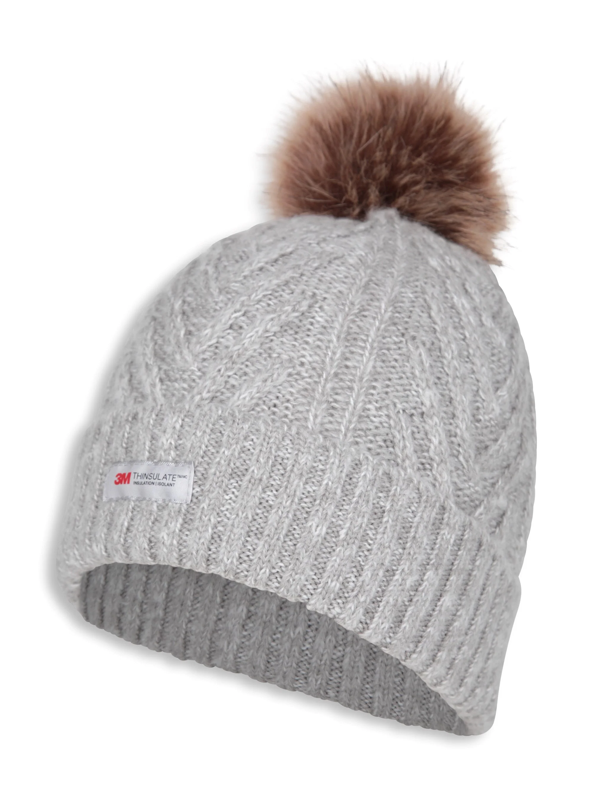 EMS Womens Thinsulate Fleece Lined Cable Beanie - Image 12