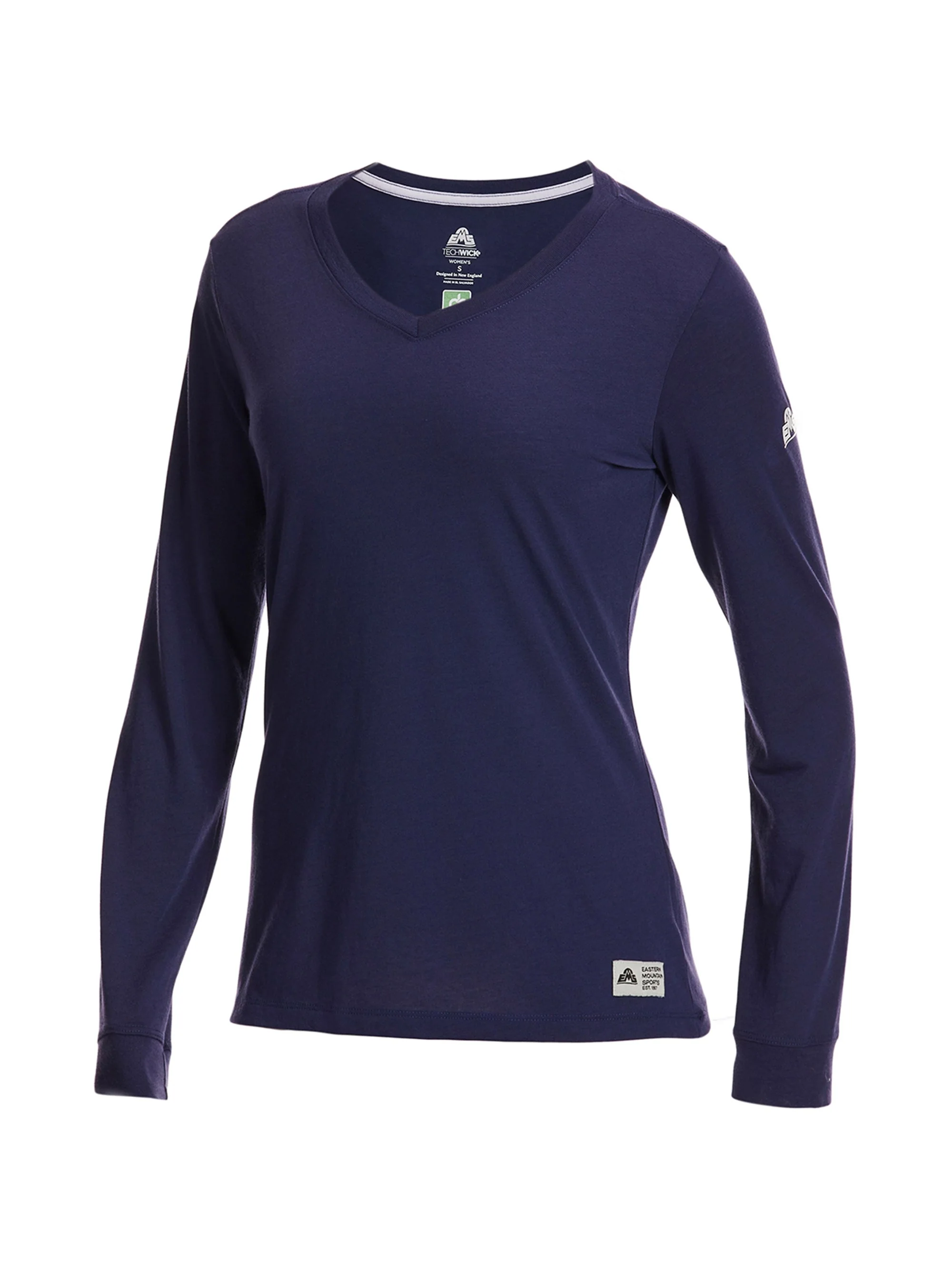 EMS Womens VitalDri Long Sleeve V-Neck Top - Image 6