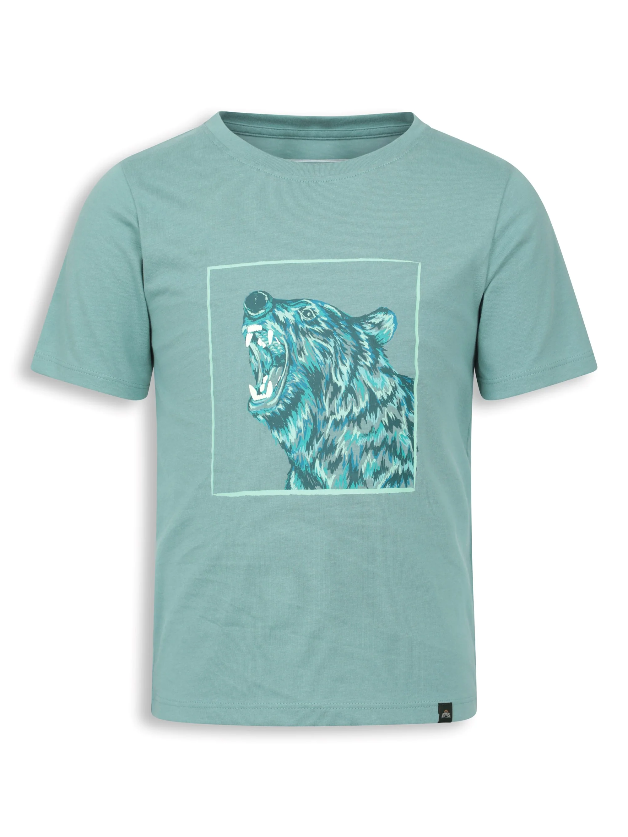 Glow In The Dark Bear Kids Short Sleeve Tee - Image 6