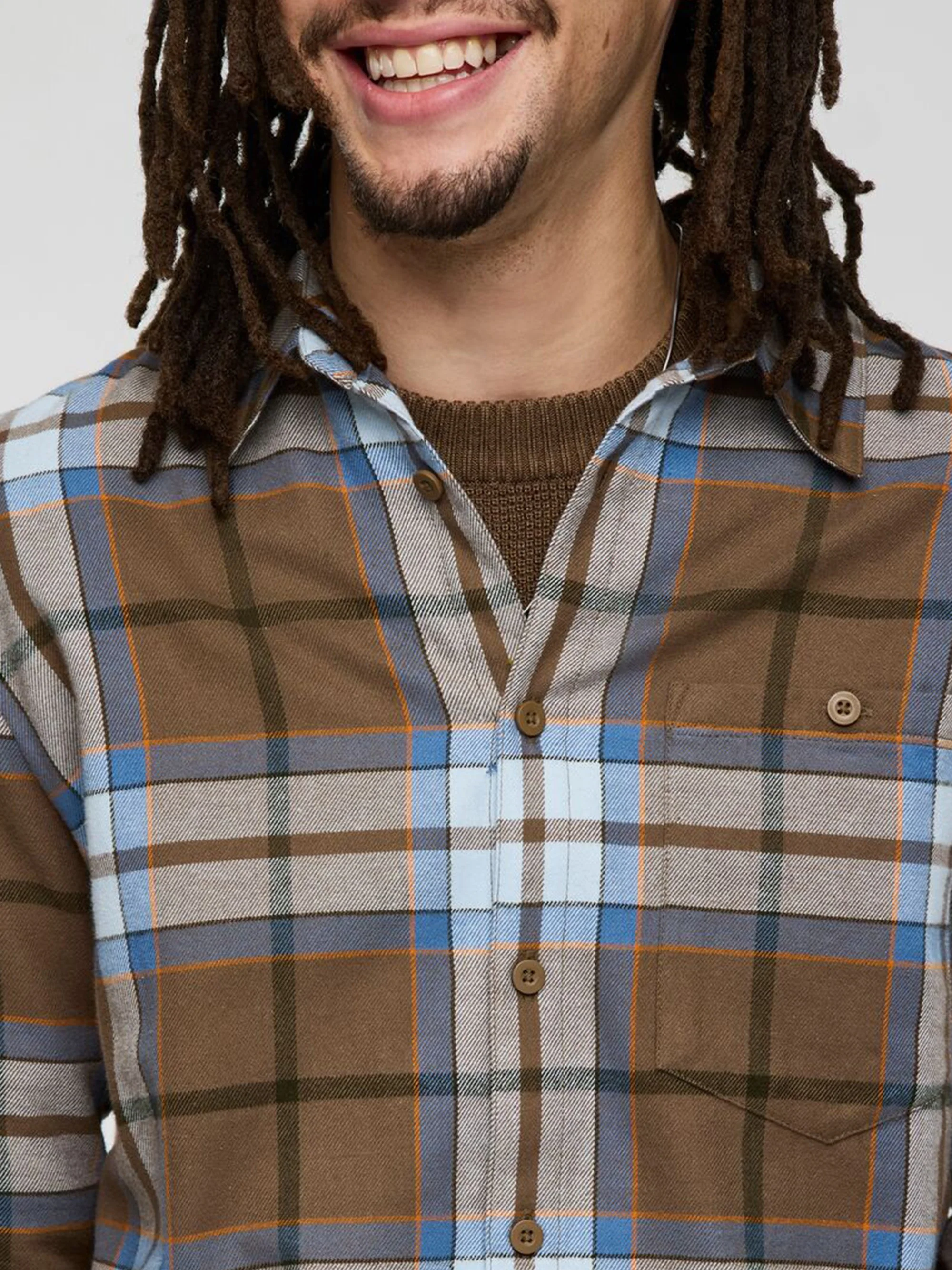 Mero Mens Organic Flannel Shirt - Image 3