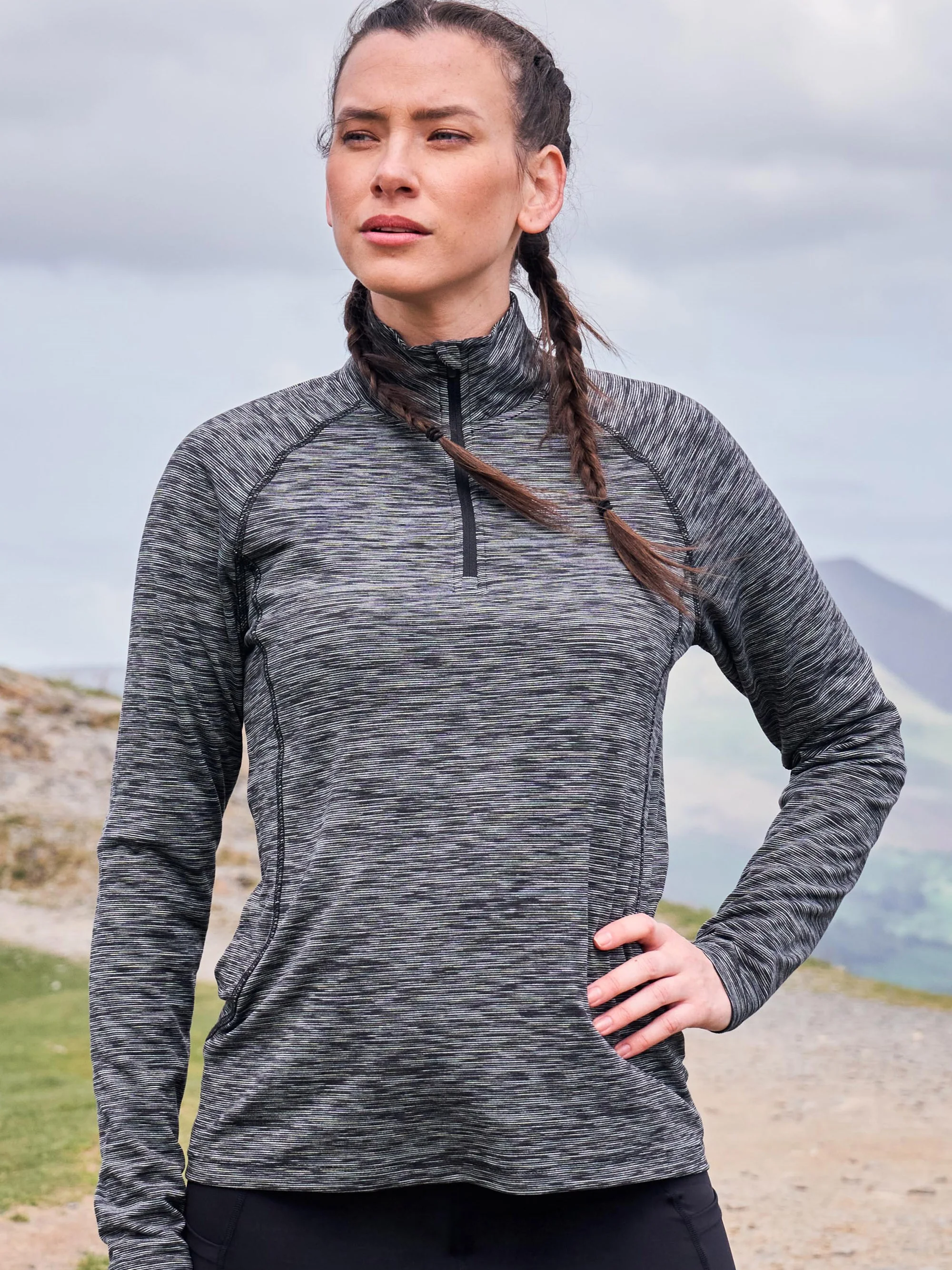 Mountain Warehouse Bend And Stretch Womens Half-Zip Midlayer - Image 3