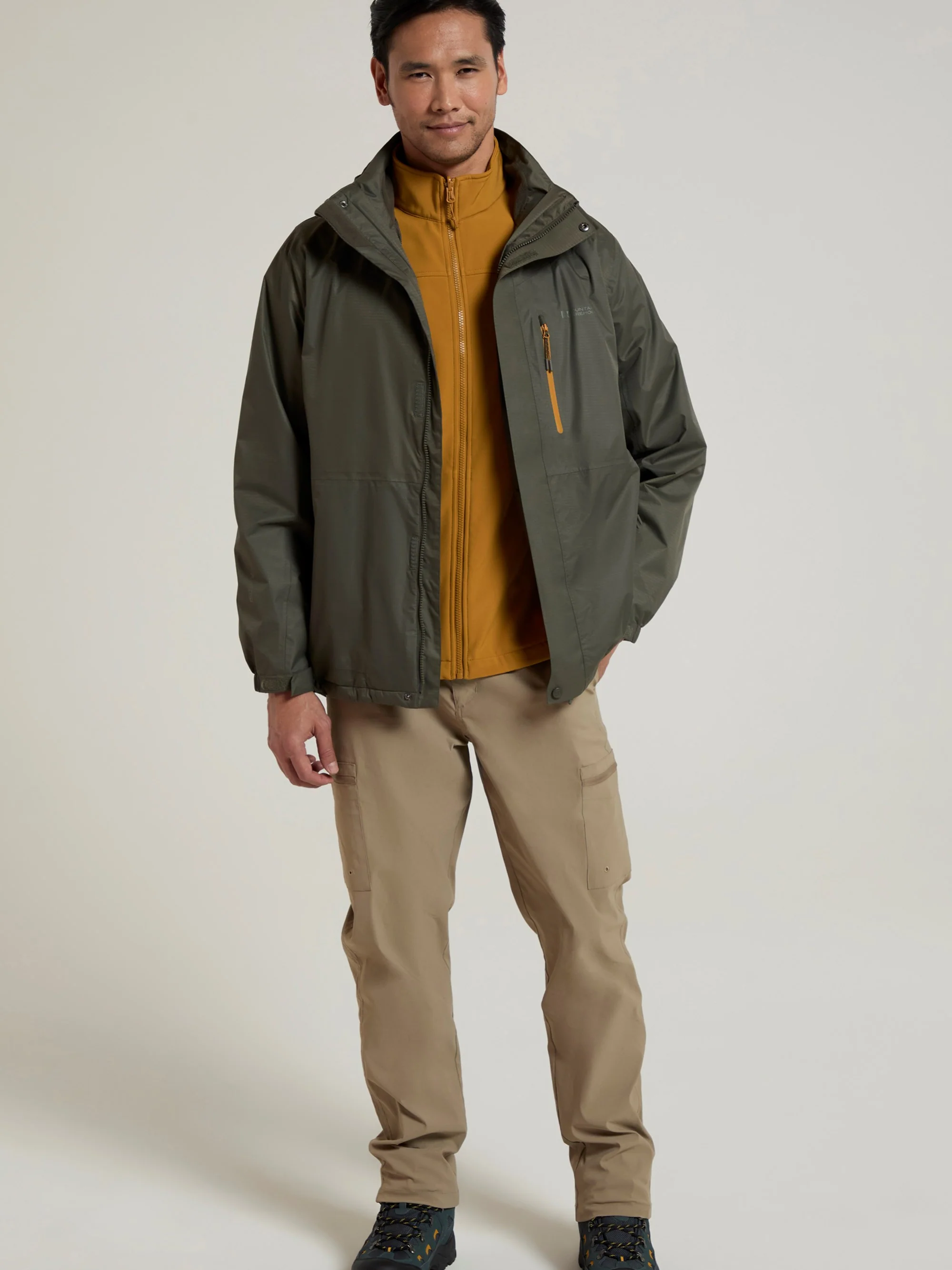 Mountain Warehouse Bracken Extreme Mens 3 In 1 Rain Jacket - Image 3