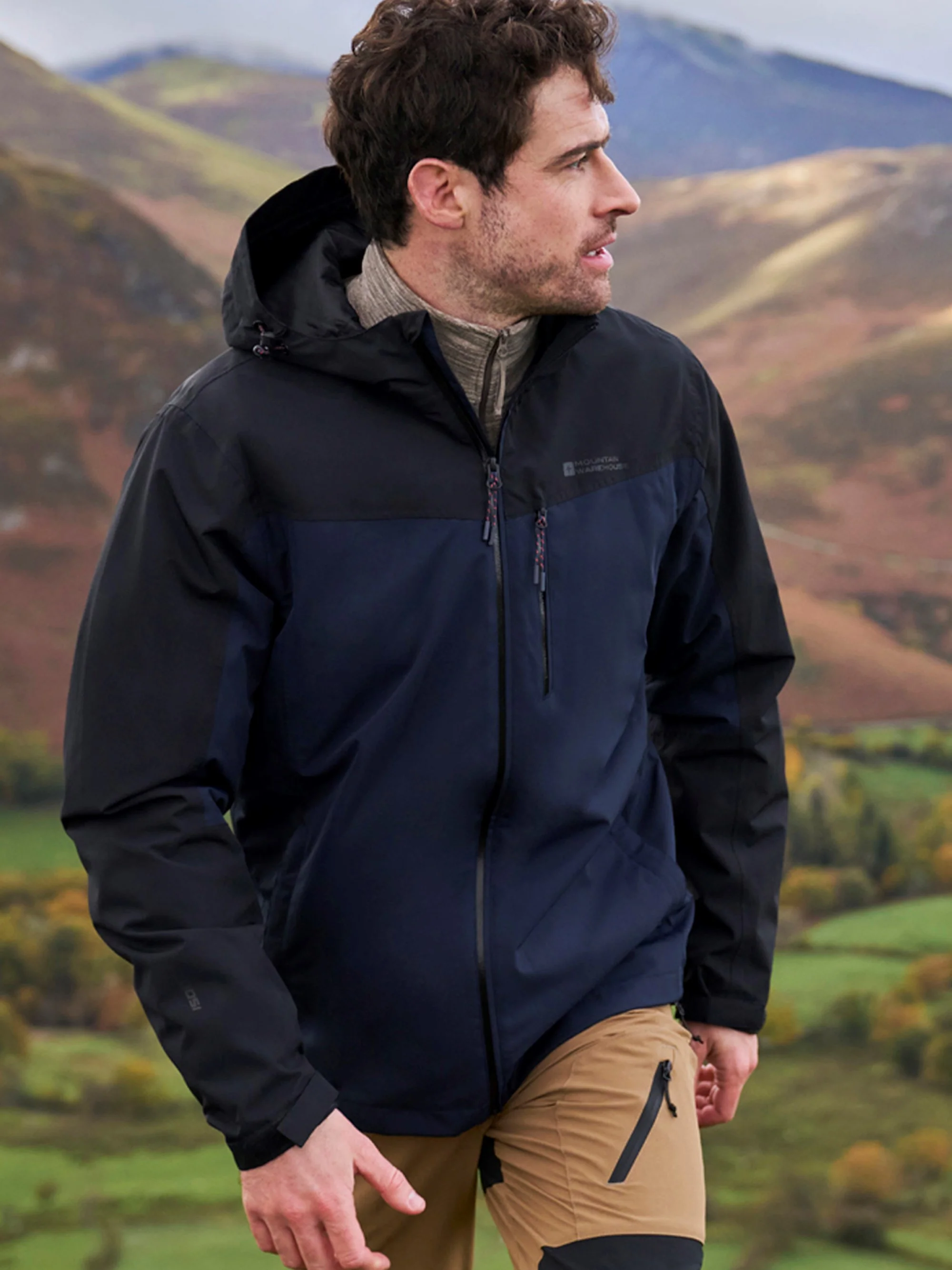 Mountain Warehouse Brisk Extreme Mens Rain Jacket - Image 32