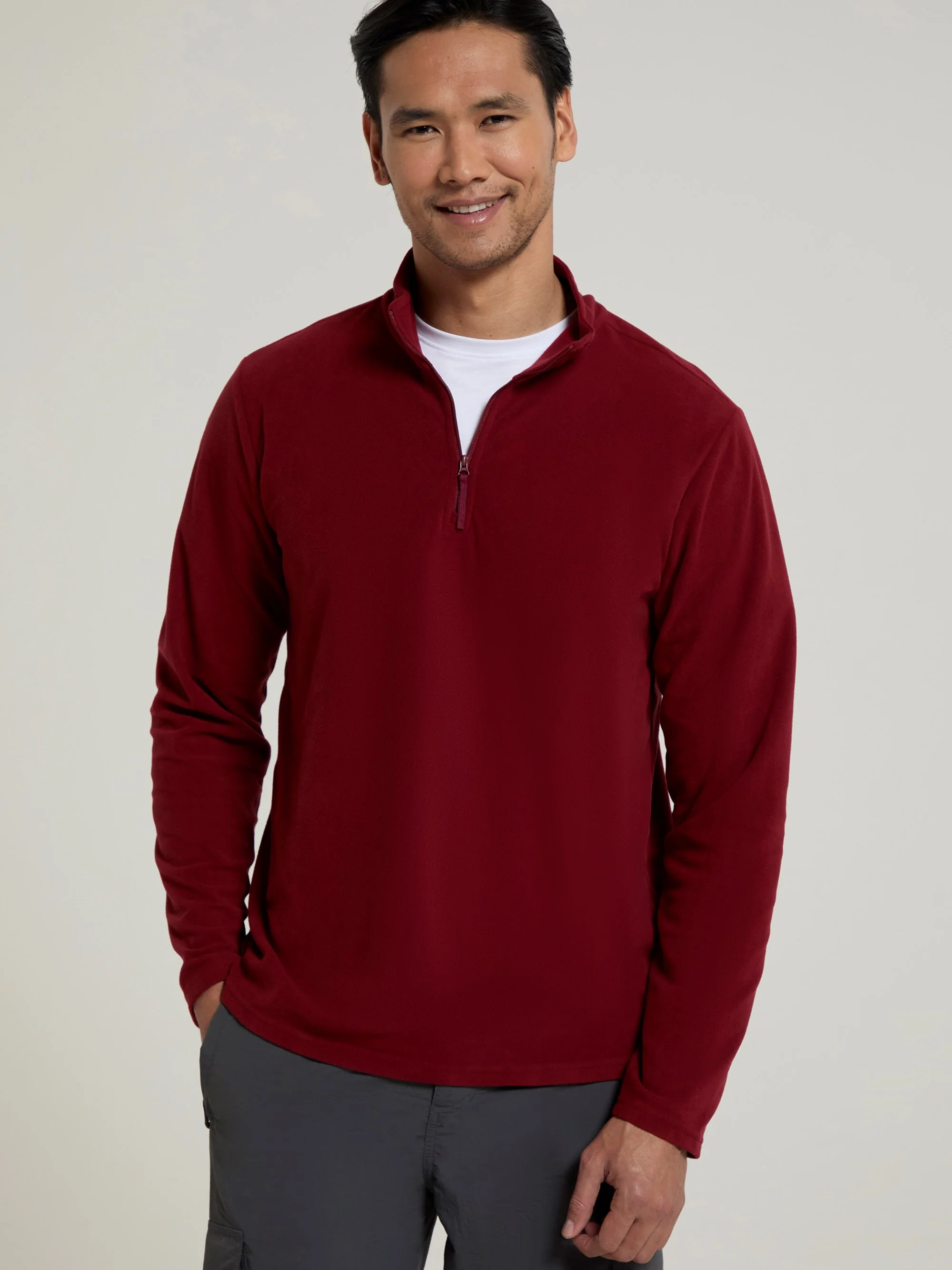 Mountain Warehouse Camber II Mens Half-Zip Fleece