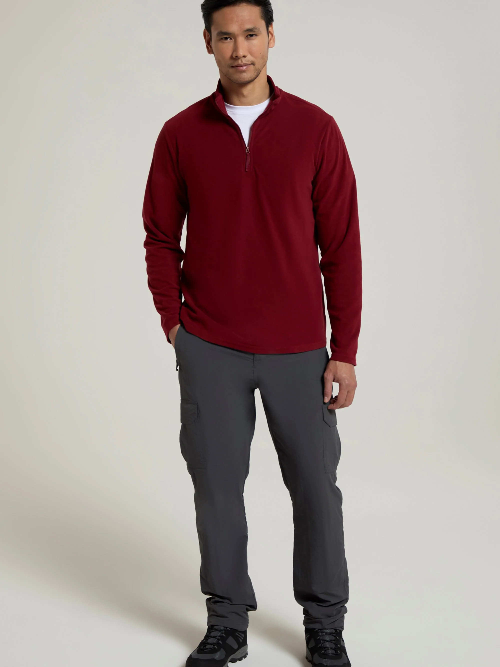 Mountain Warehouse Camber II Mens Half-Zip Fleece - Image 2